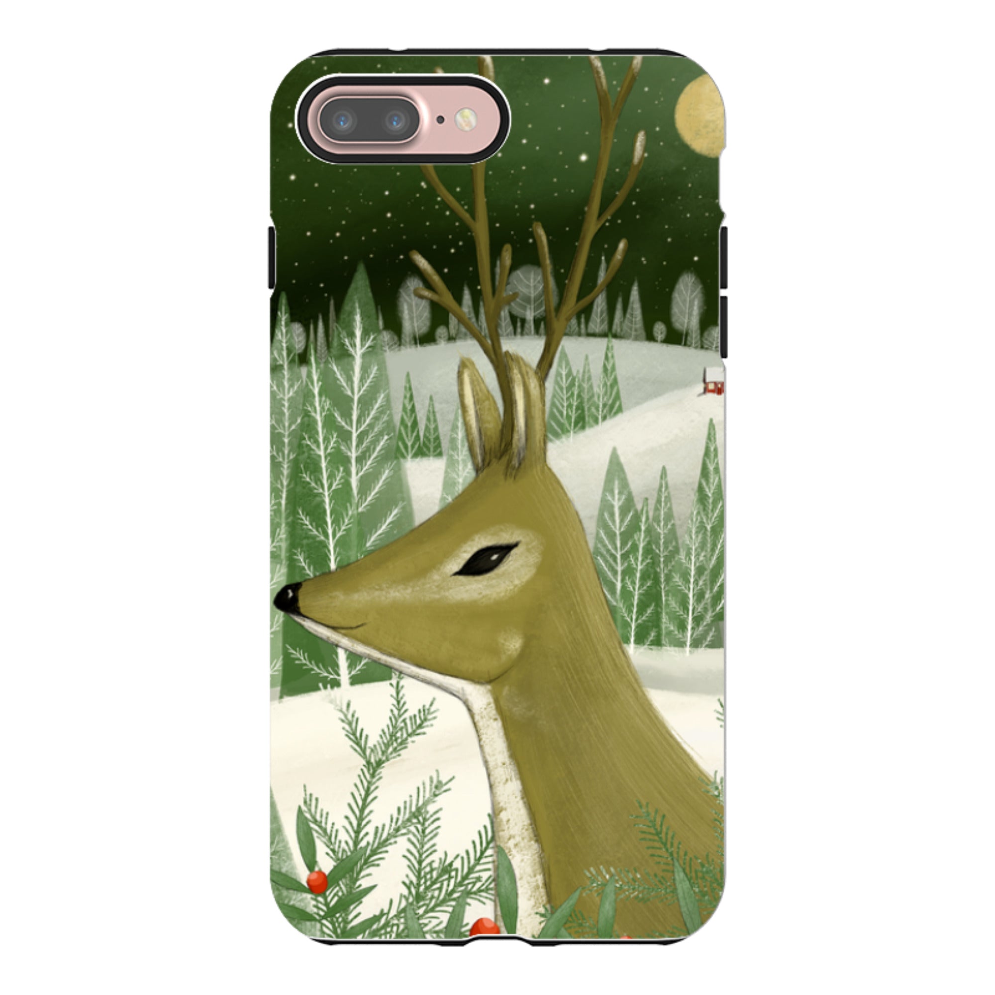 iPhone Tough Case - Reindeer By Maja Lindberg