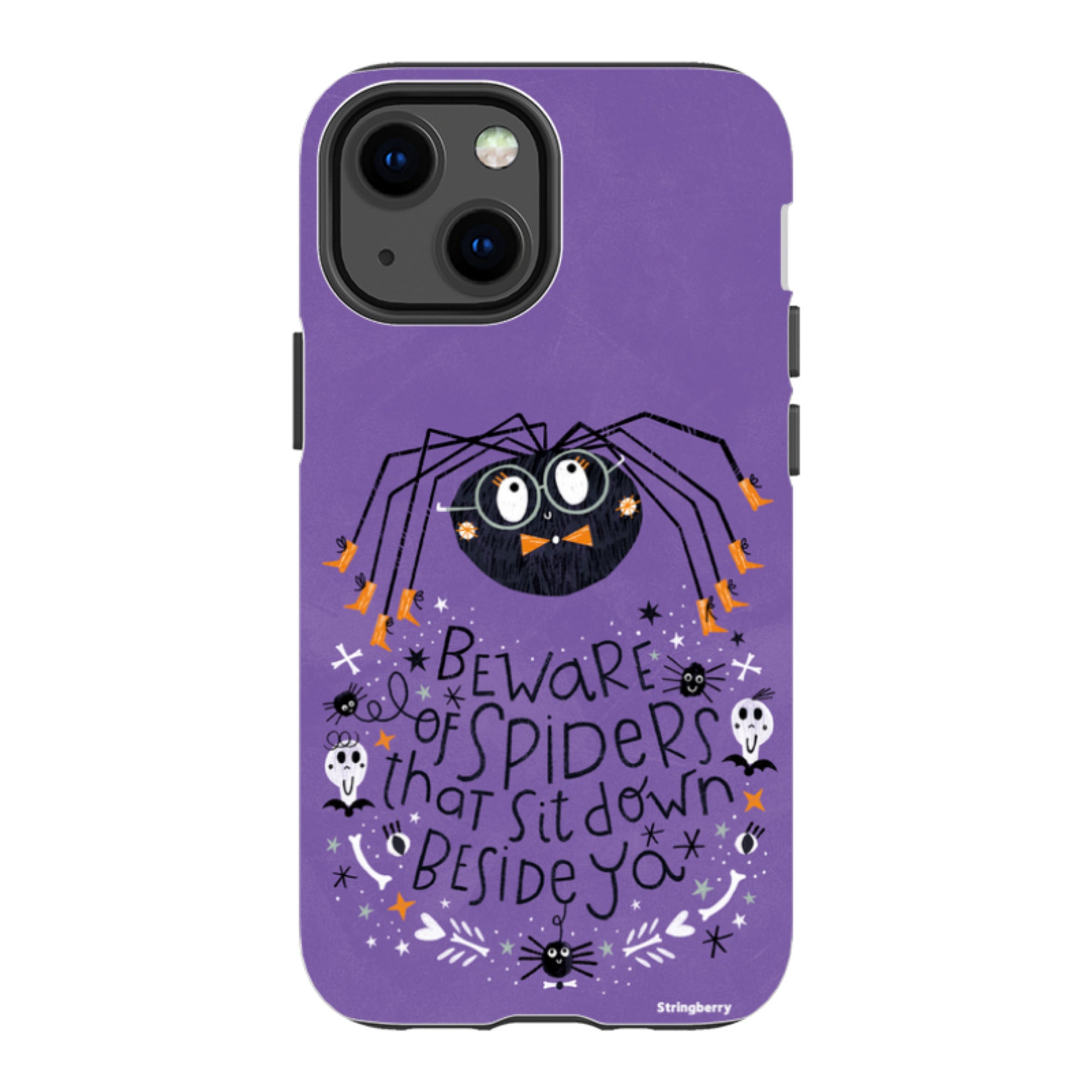 iPhone Tough Case - Spider By Ali Brookes