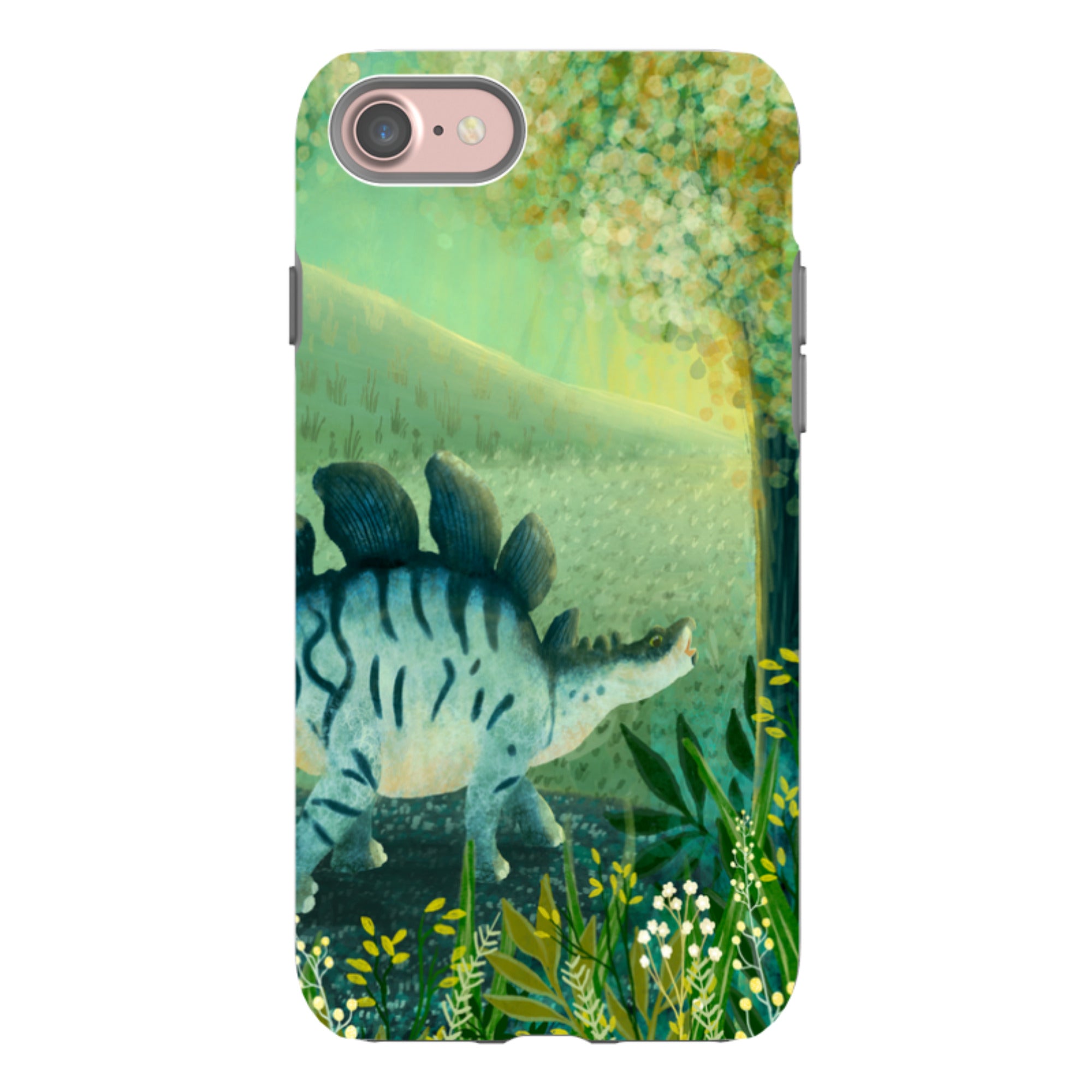 iPhone Tough Case - Dino Park By Katherine Quinn