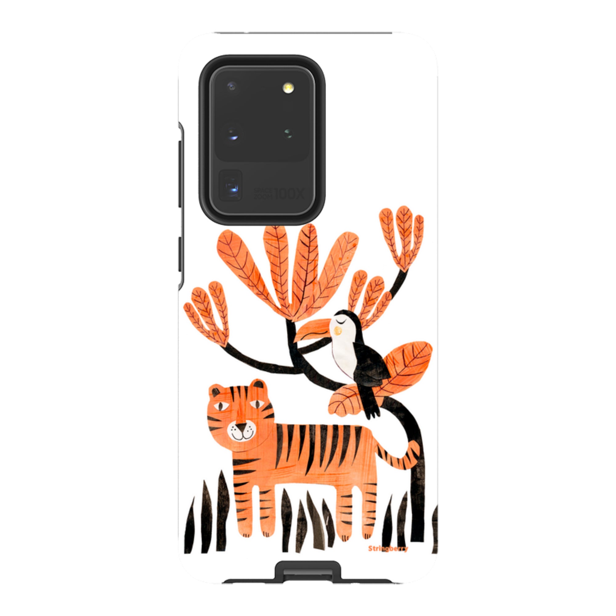 Samsung Tough Case - Tiger And Toucan By Tracey English