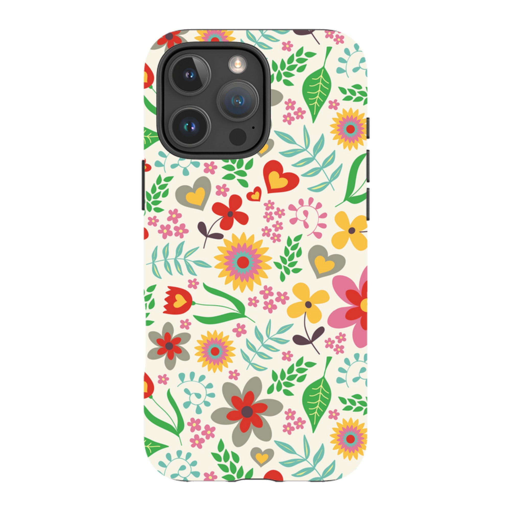 iPhone MagSafe Tough Case -  Folky Floral By Suzy Taylor