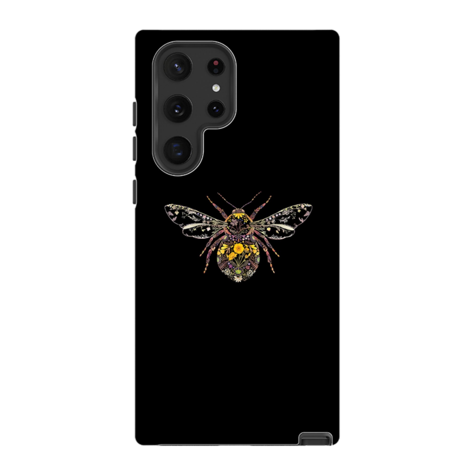 Samsung Tough  Case - Floral Bumble Bee By Helen Ahpornsiri