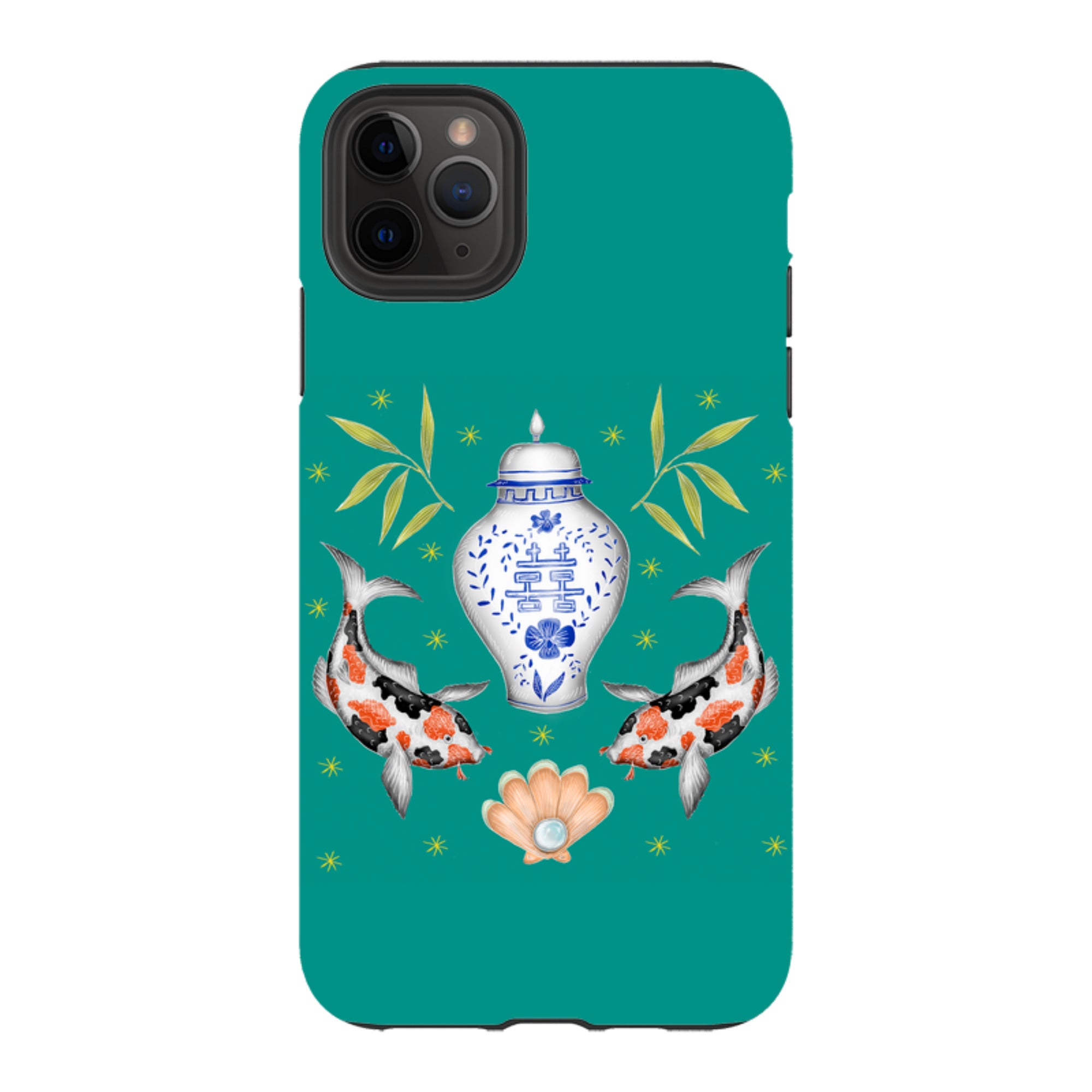 iPhone Tough Case - Koi Carp By Catherine Rowe