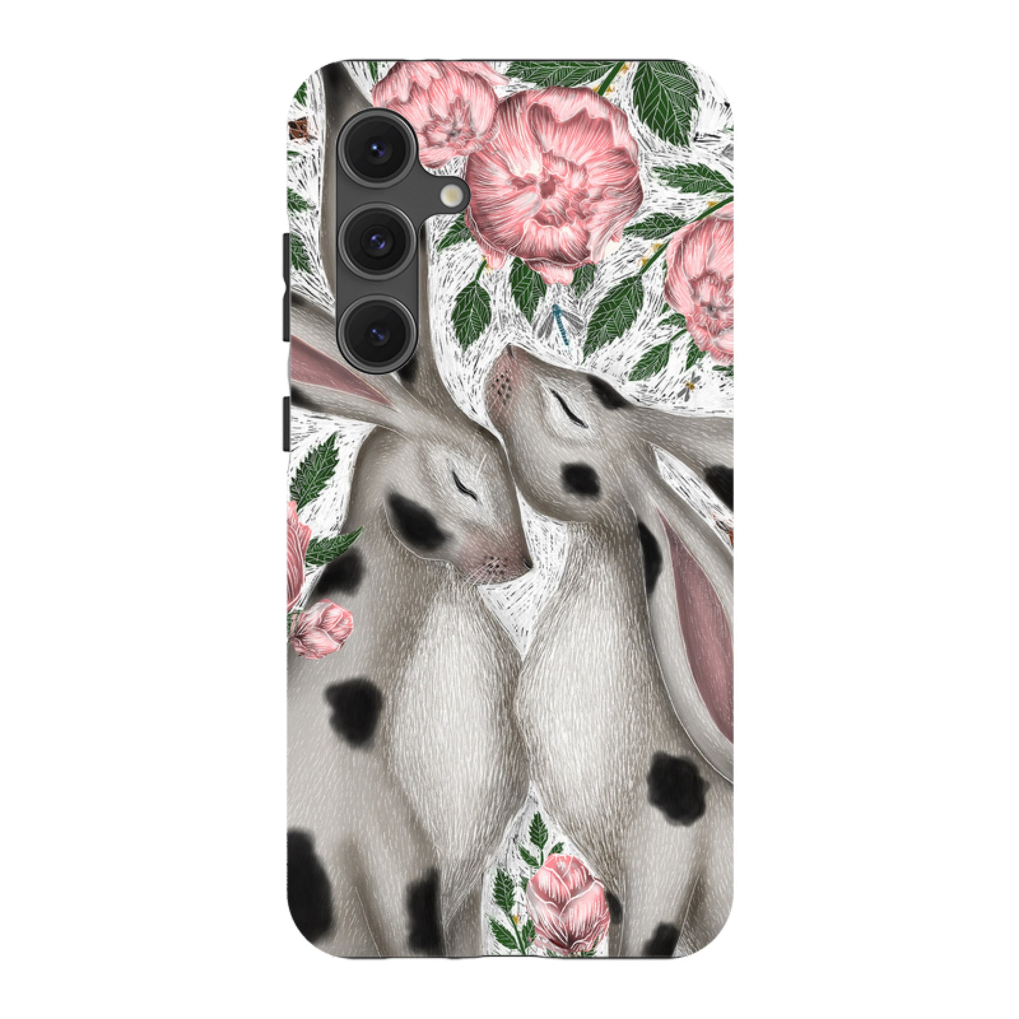 Samsung Tough Case - Hares And Peonies By Catherine Rowe