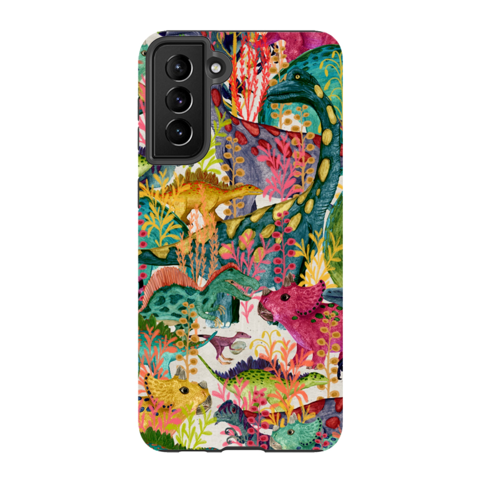 Samsung Tough Case - Dinosaur Jamboree By Katherine Quinn