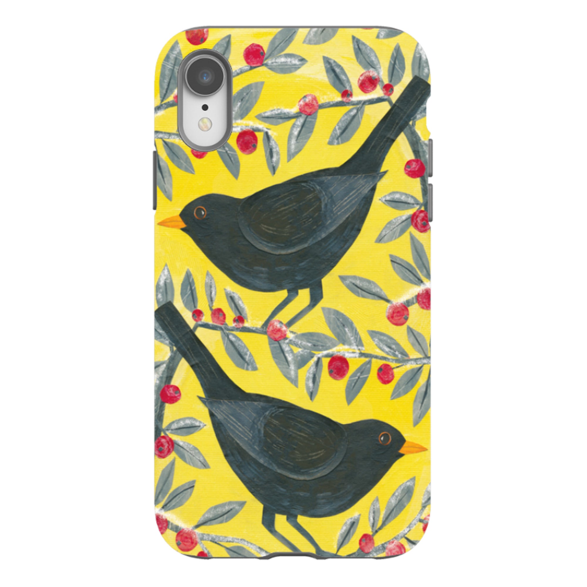 iPhone Tough Case - Blackbird By Tracey English