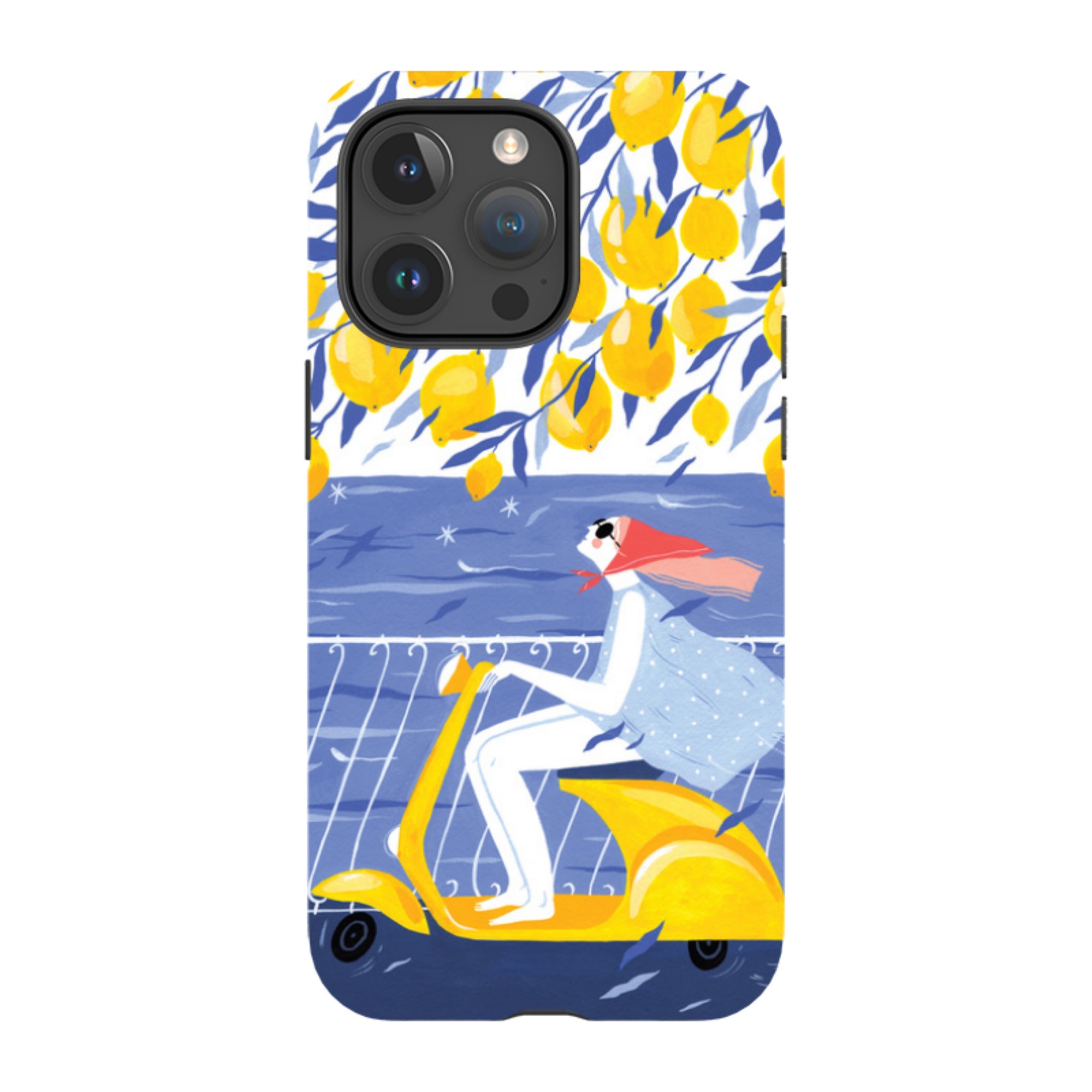 iPhone Tough Case - Amalfi Ride By Madalina Andronic