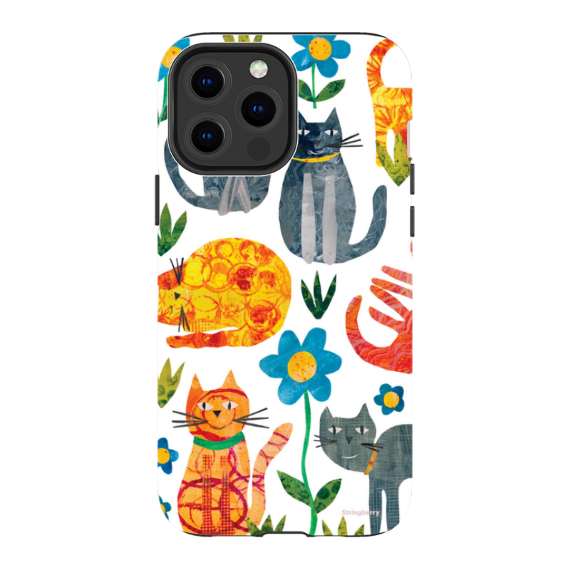 iPhone MagSafe Tough Case - Cats By Tracey English