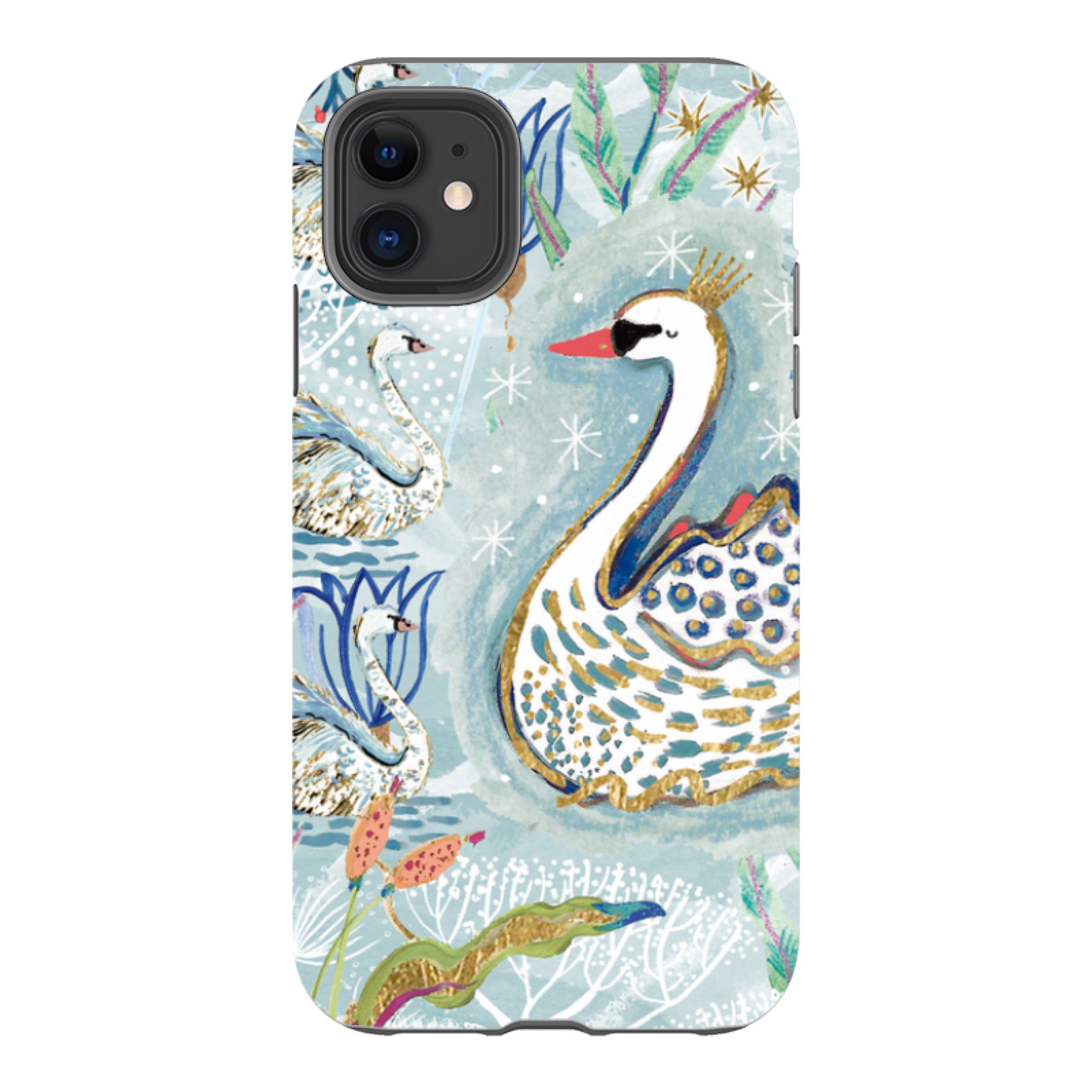 iPhone Tough Case - Seven Swans II By Emma Frances Grant