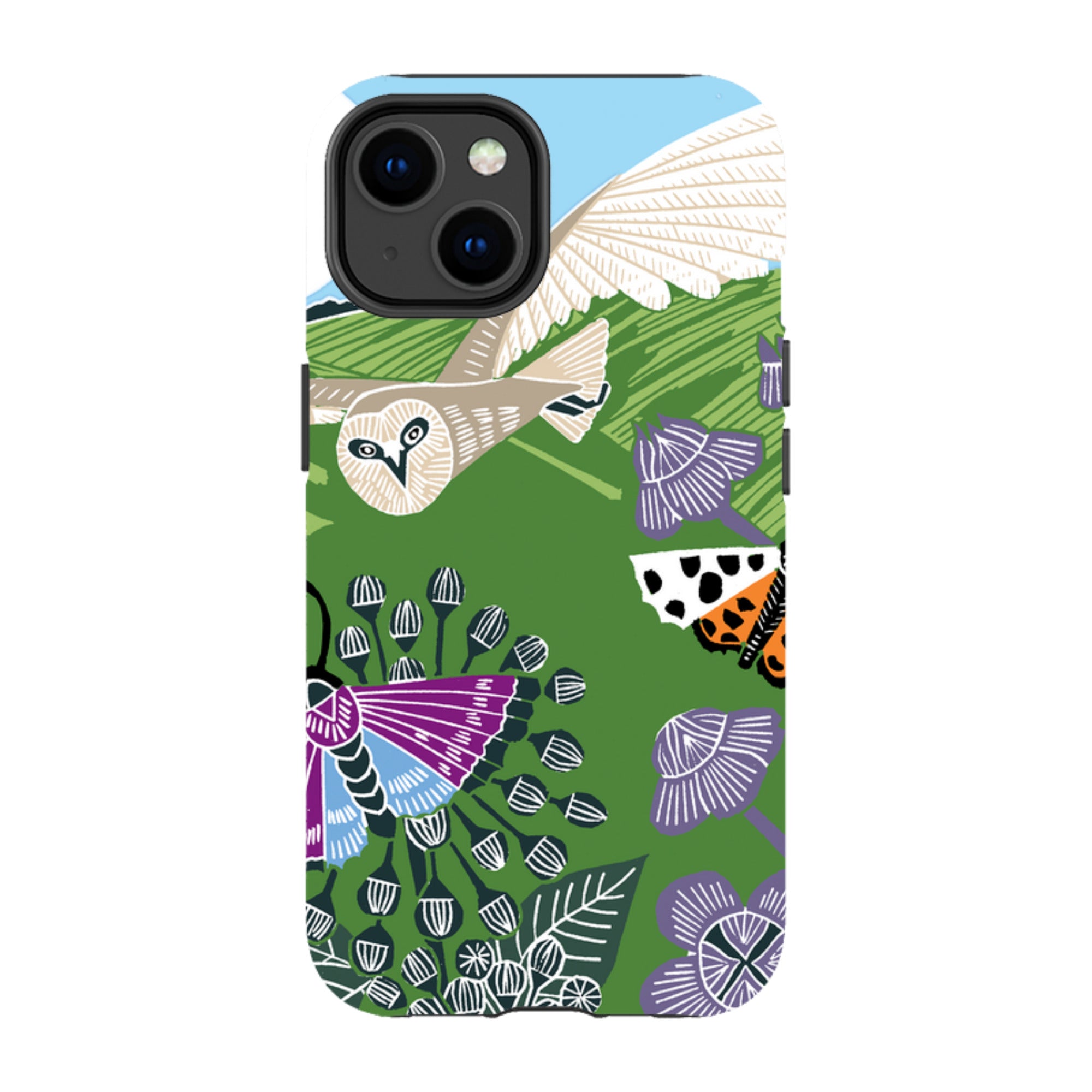 iPhone Tough Case - Morning Barn Owl By Kate Heiss