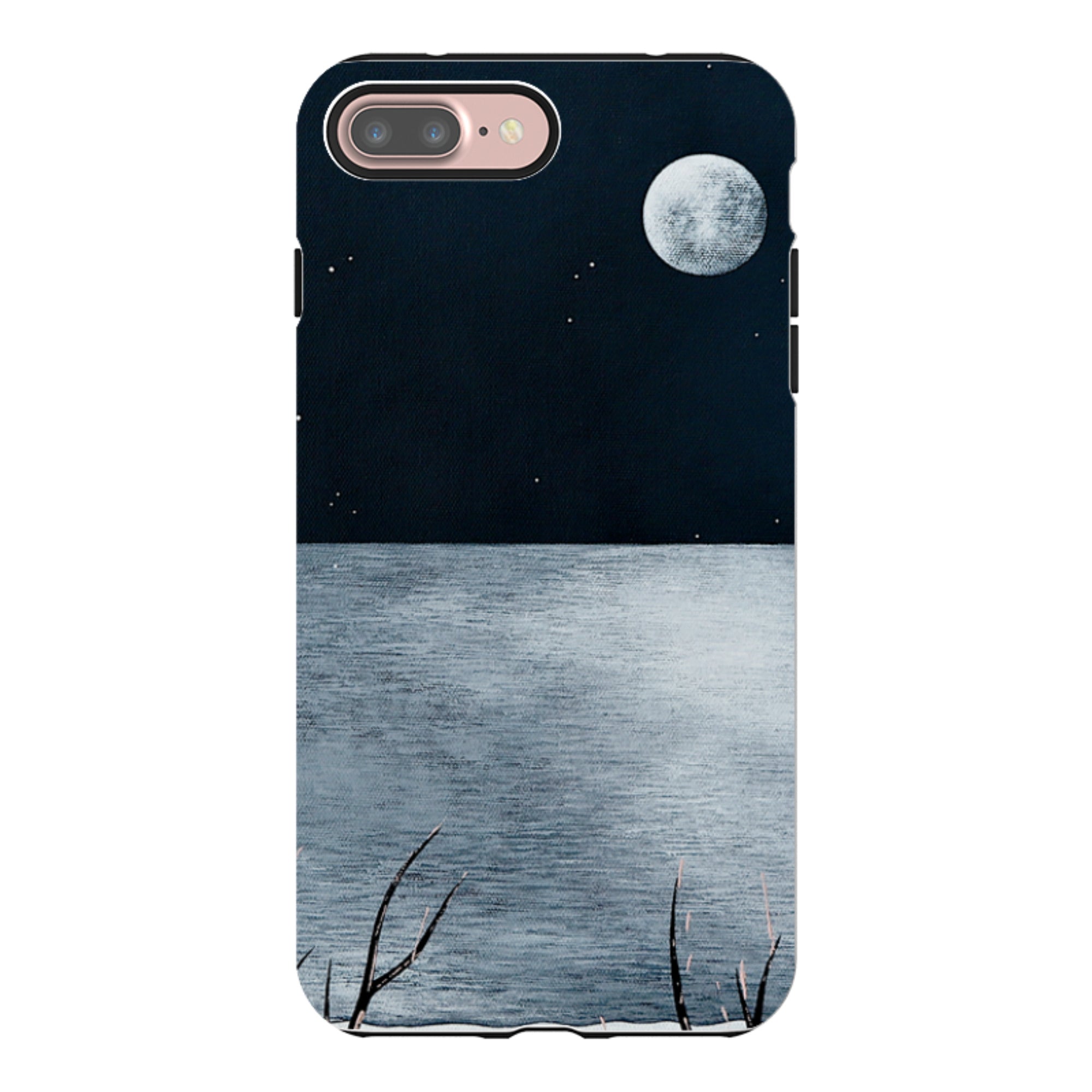 iPhone Tough Case - Night Of The Huge Moon By Natasha Newton