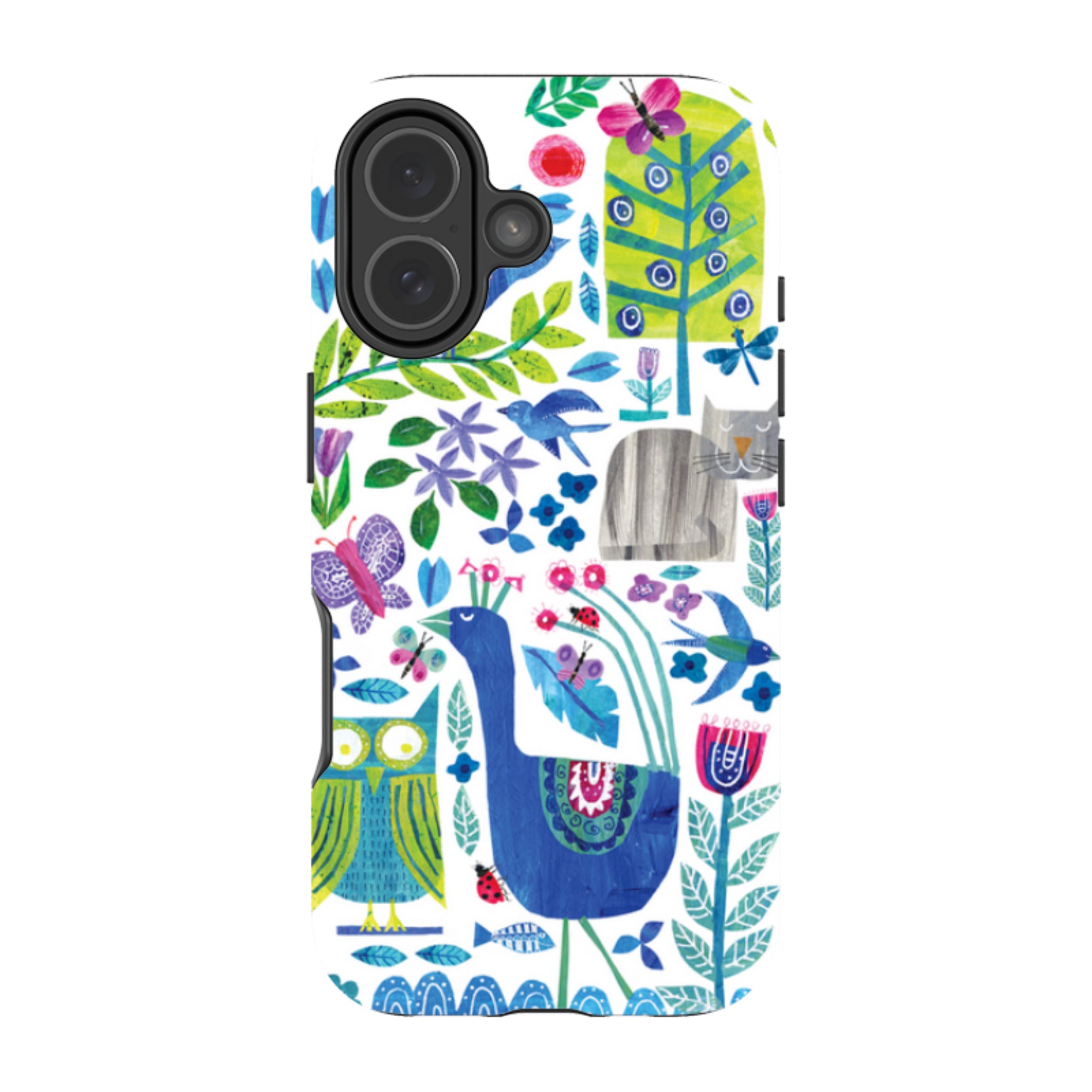 iPhone Tough Case - Back Garden By Tracey English