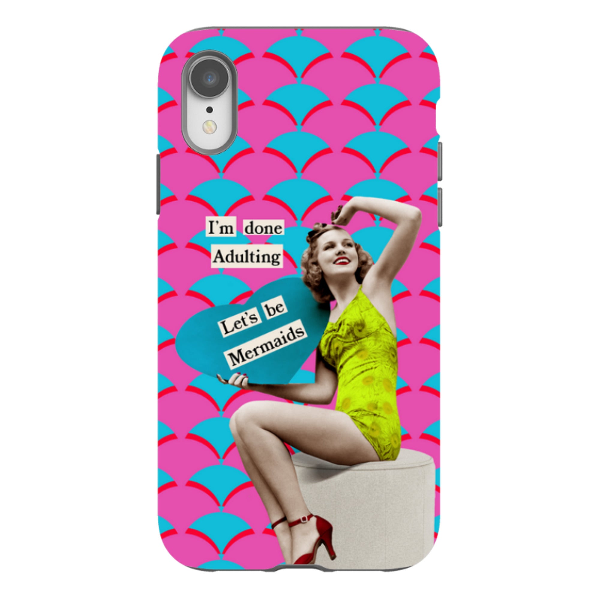 iPhone Tough Case - Mermaid By Clare Jordan