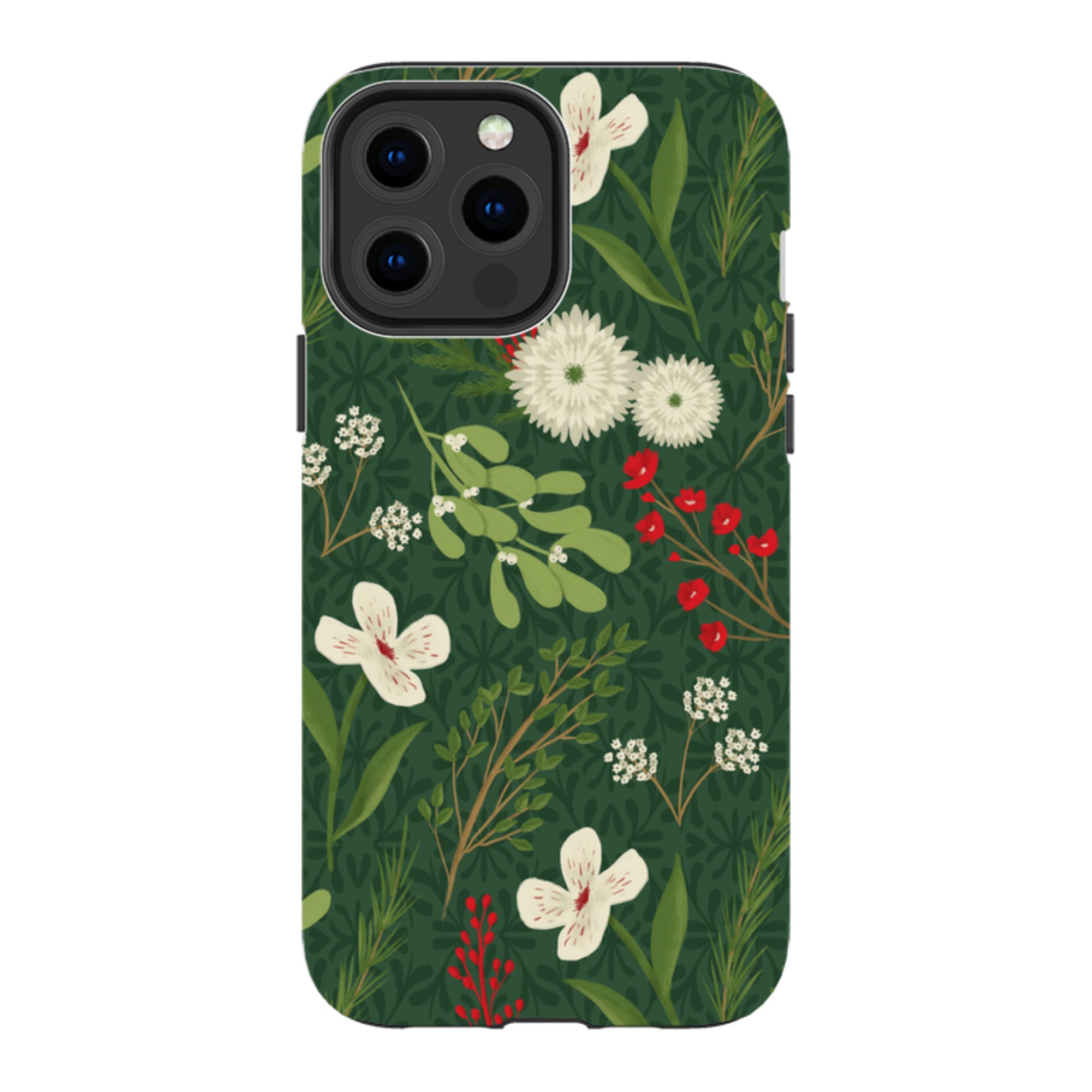 iPhone MagSafe Tough Case - Holiday Foliage By Abby Jacobs