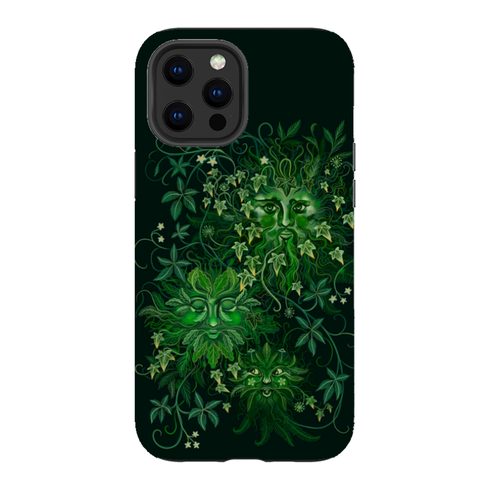 iPhone Tough Case - Green Man By Anna Stead