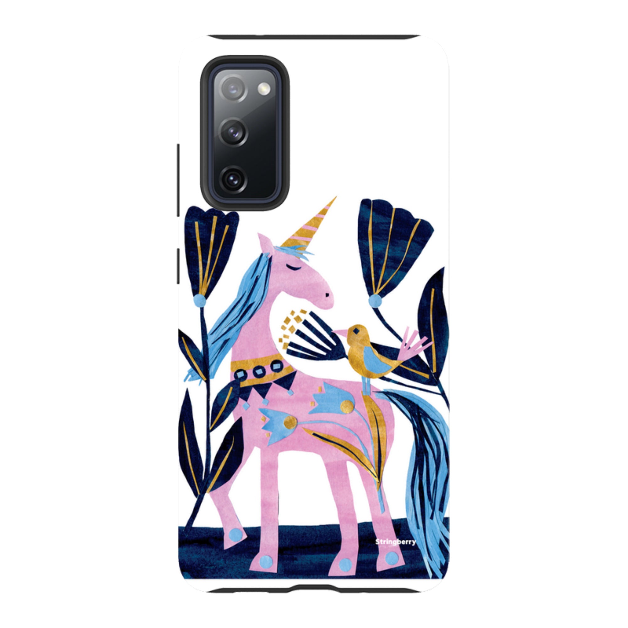 Samsung Tough Case - Lilac Unicorn By Tracey English