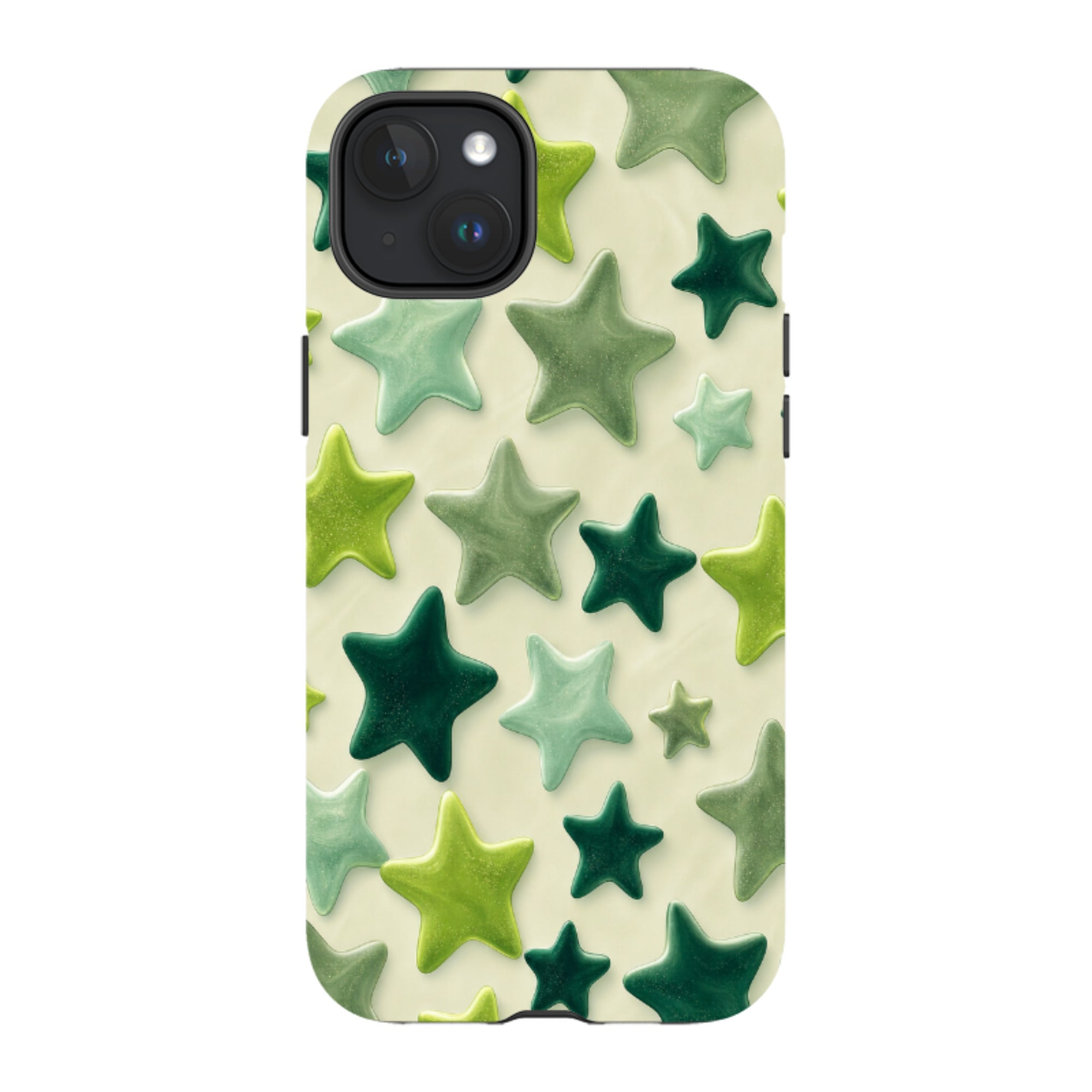 iPhone MagSafe Tough Case - Sage Green Star