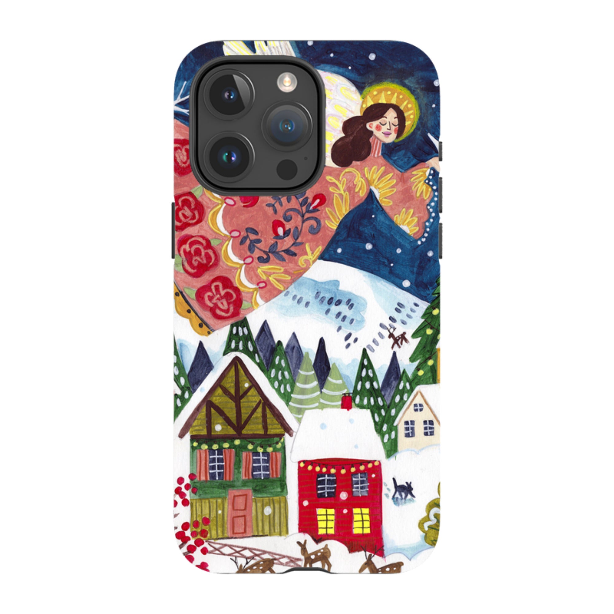iPhone Tough Case - Angel By Caroline Bonne Muller