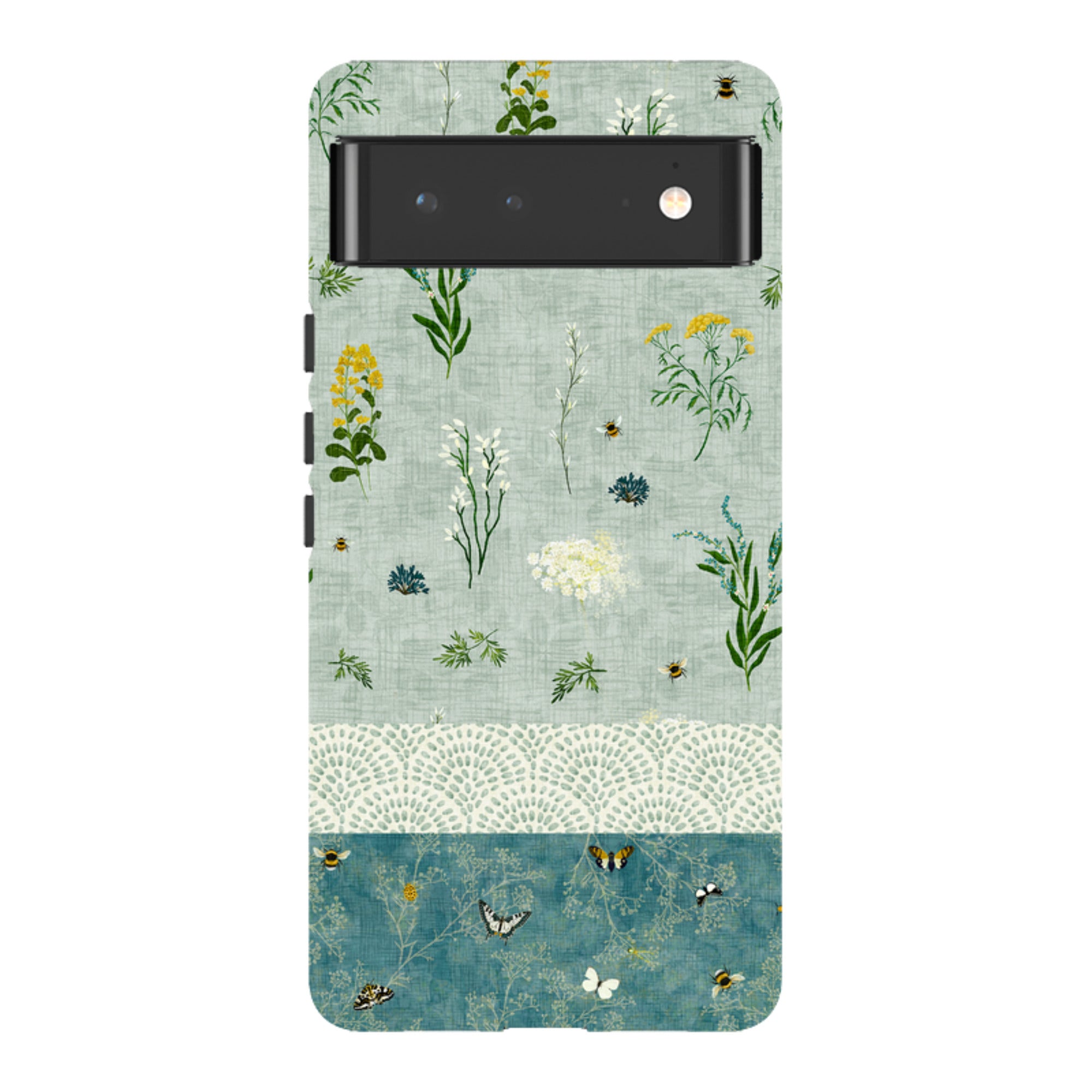 Google Tough Case - Song Bird Florals and Bees 2 By Katherine Quinn