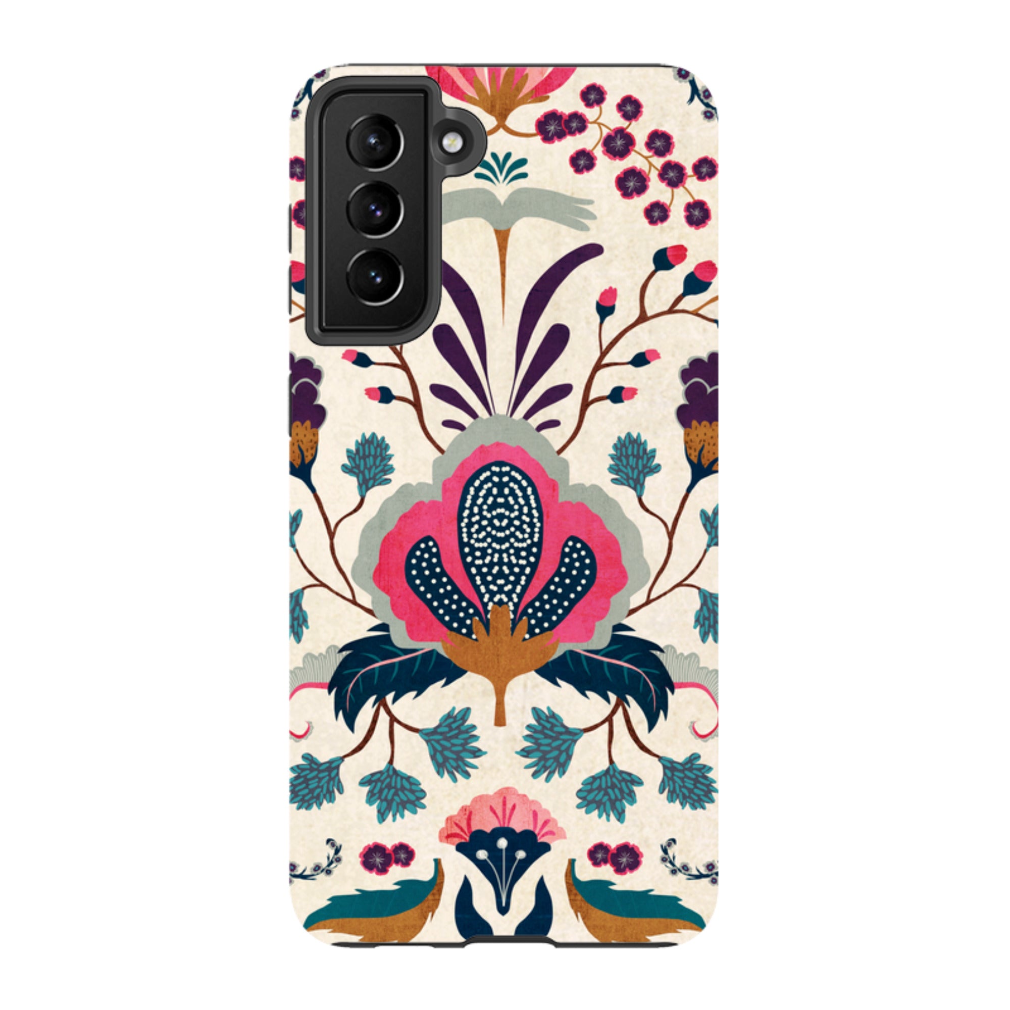 Samsung Tough Case - Folk Floral By Katherine Quinn