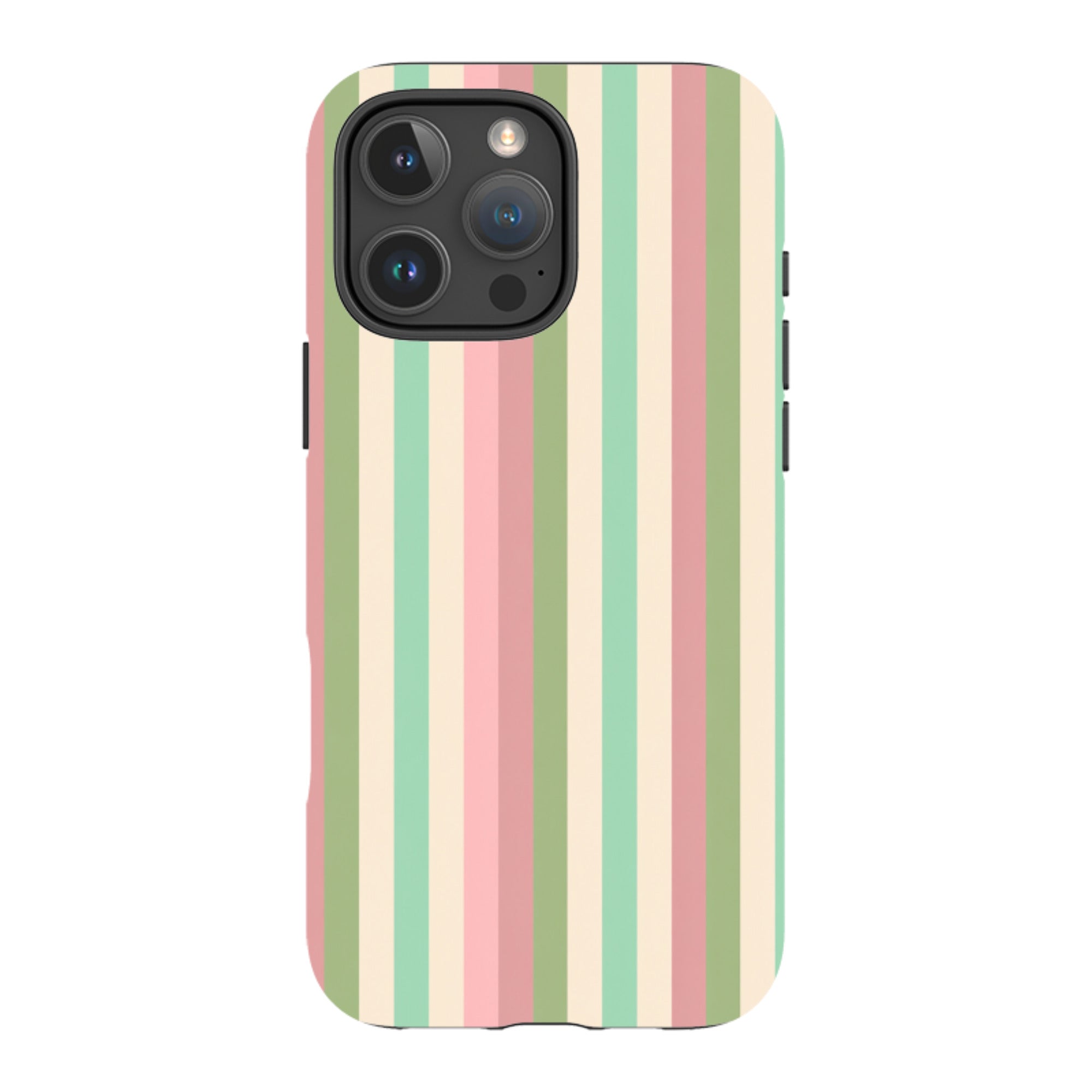 iPhone MagSafe Tough Case - Pastel Stripe