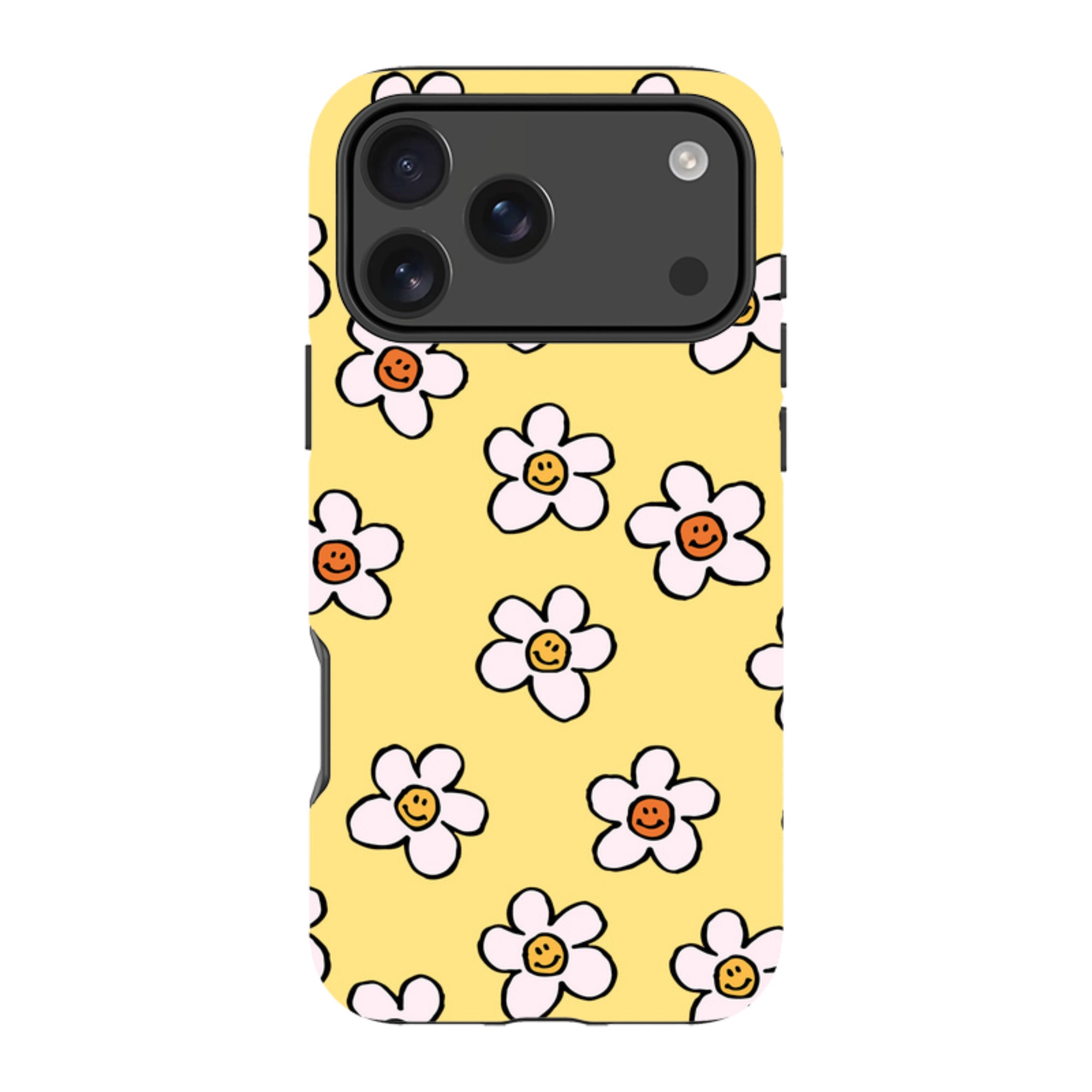 iPhone MagSafe Tough Case -  Smiley-Mellow Yellow