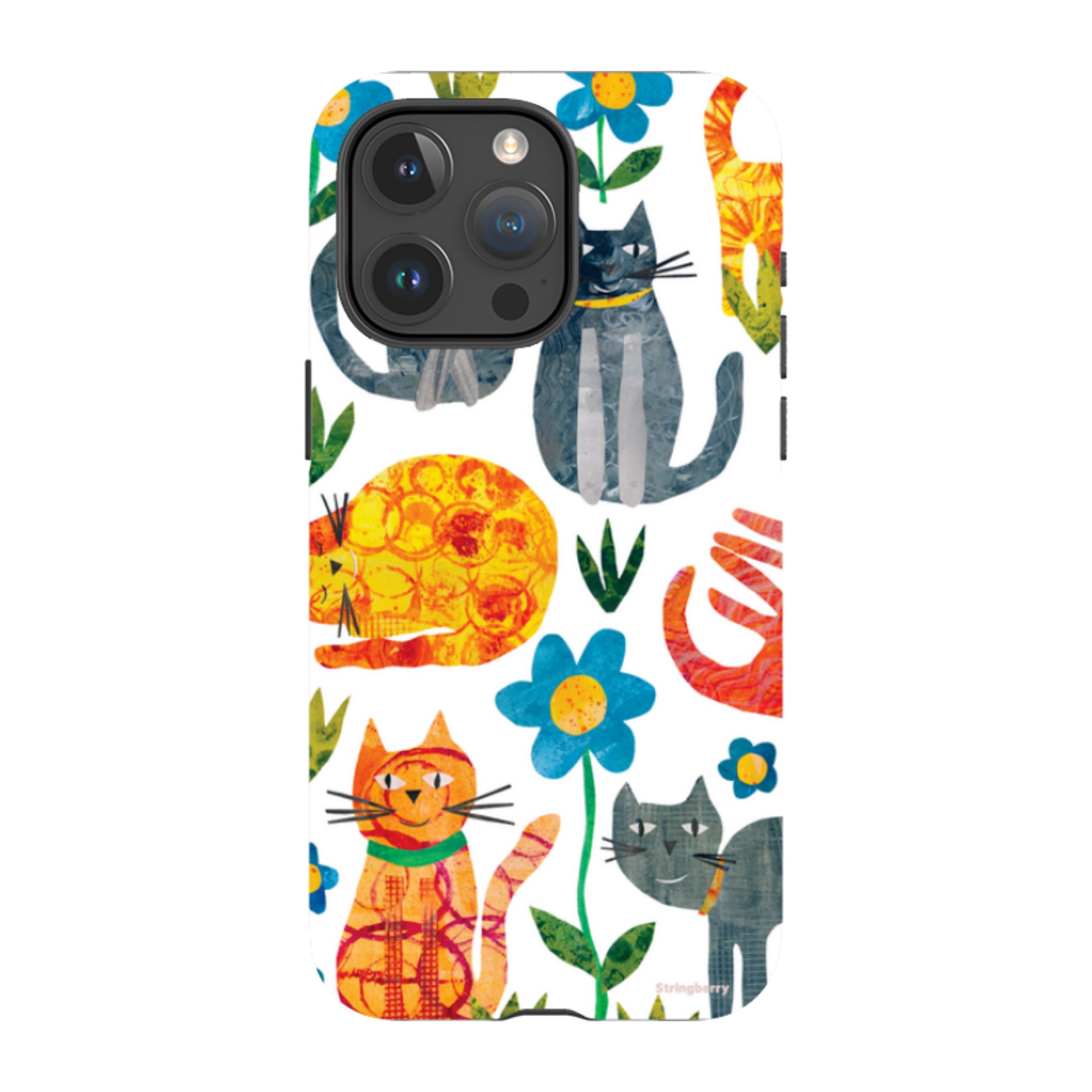 iPhone Tough Case - Cats By Tracey English