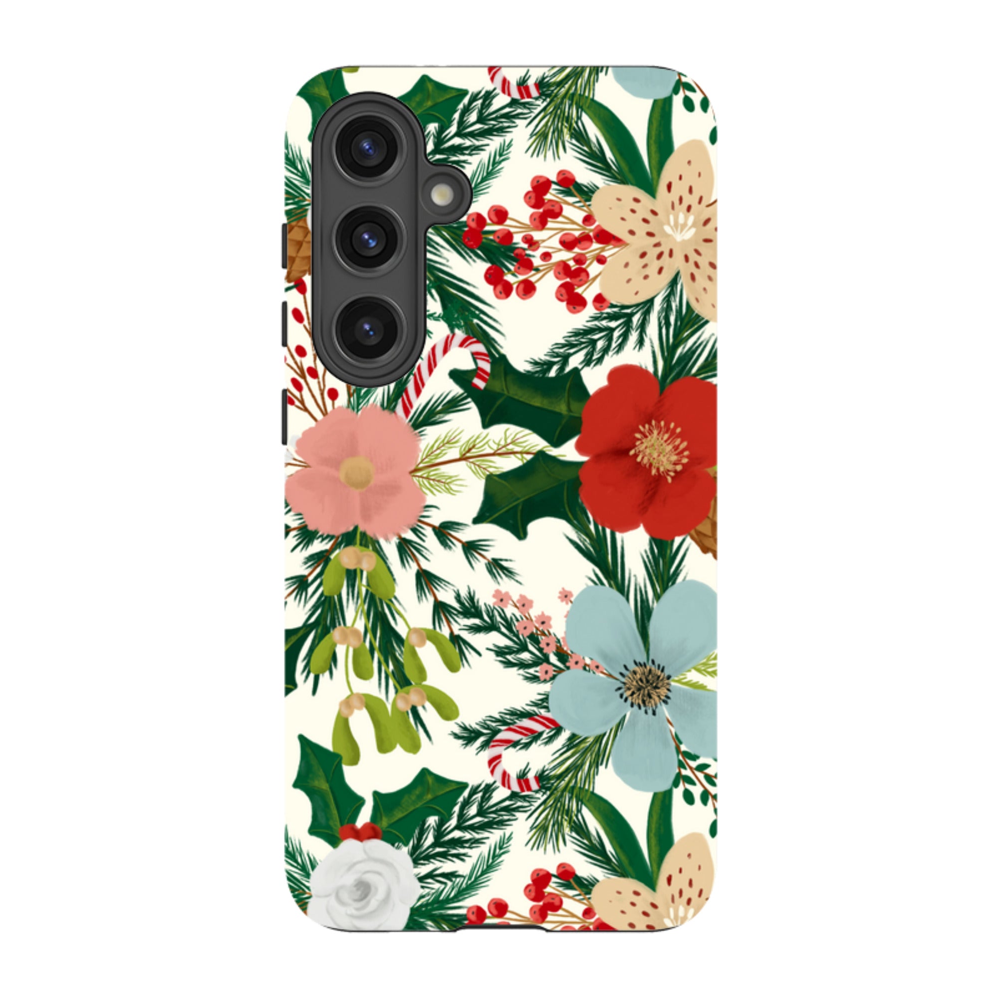 Samsung Tough Case - Christmas Florals By Abby Jacobs