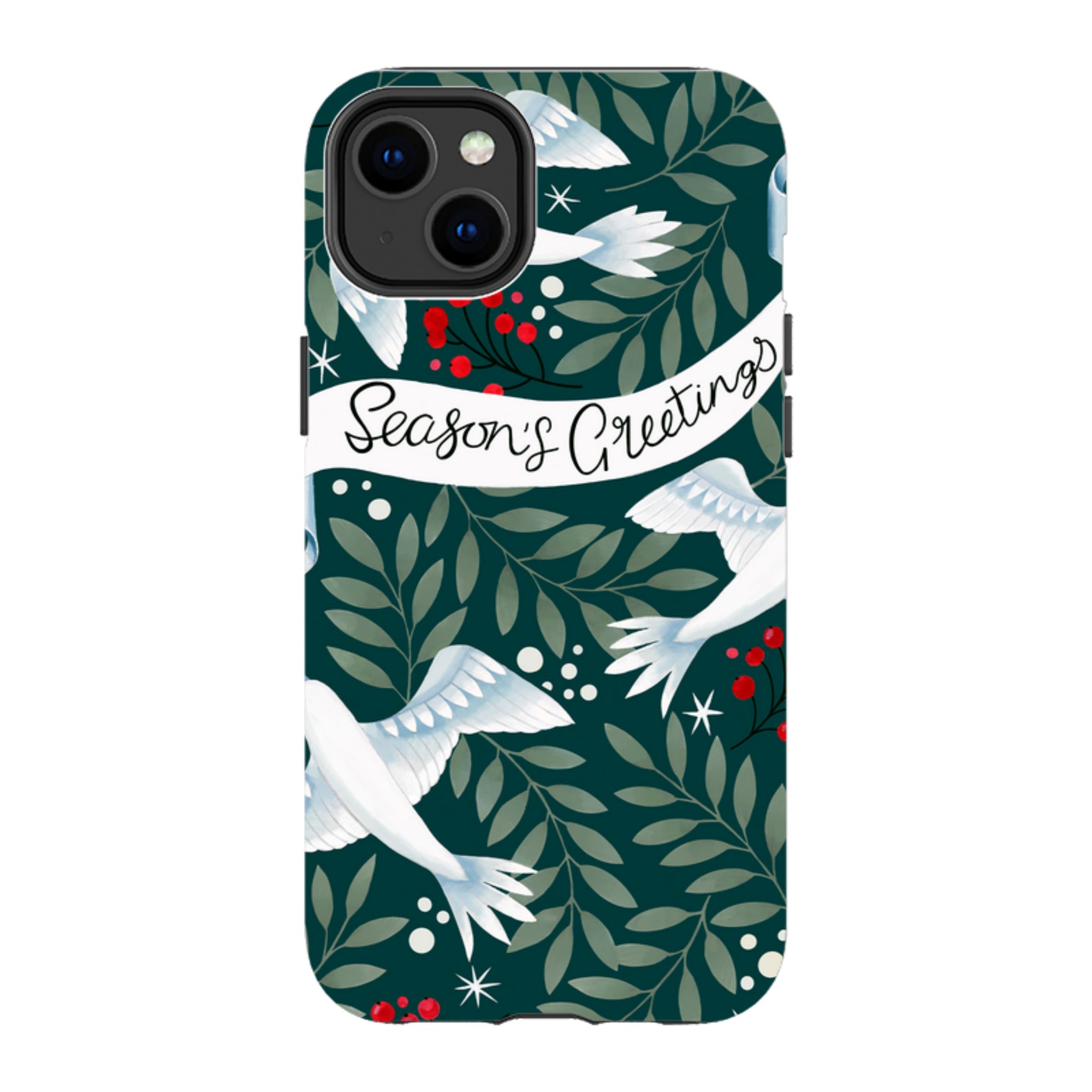 iPhone Tough Case - Seasons Greetings By Bex Parkin