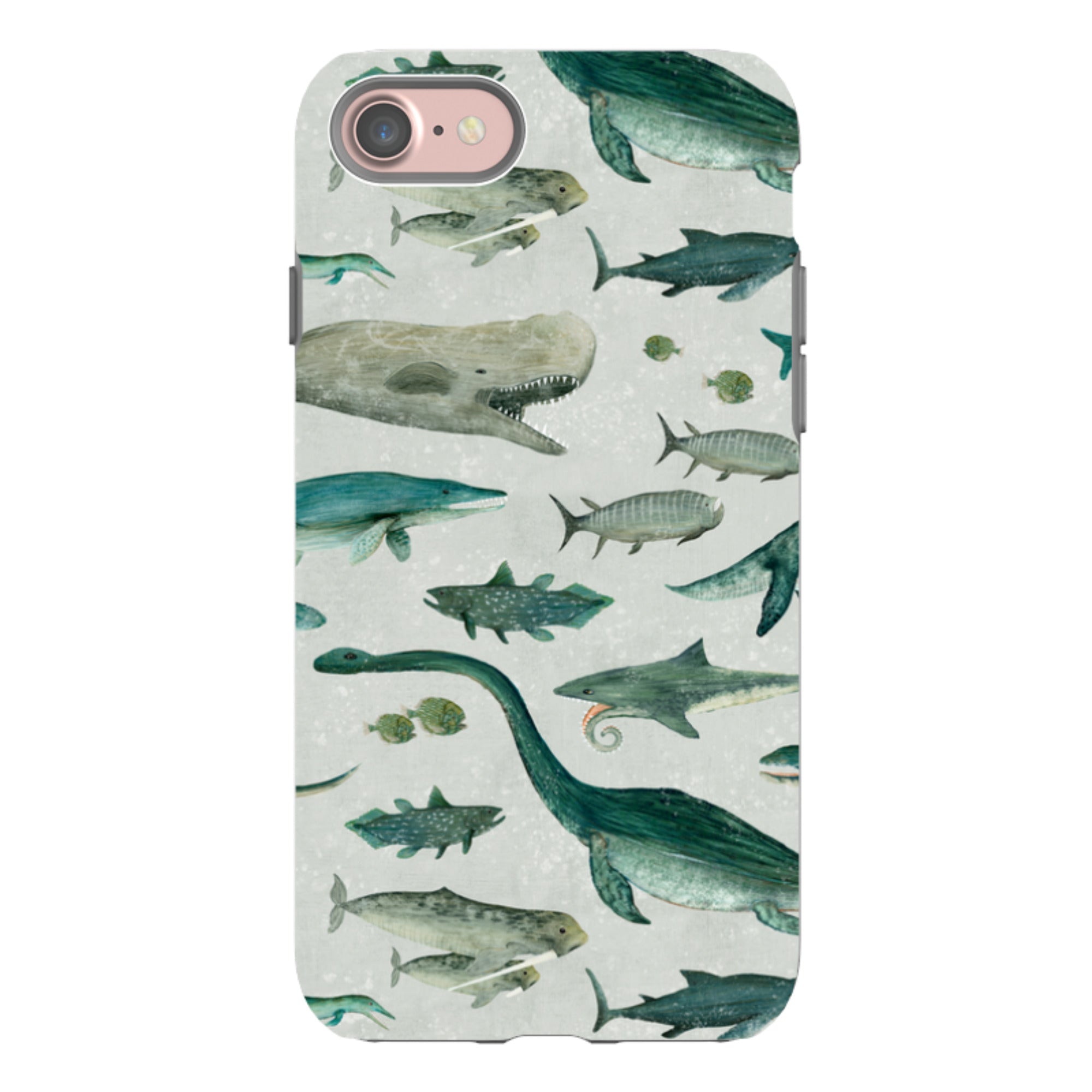 iPhone Tough Case - Ancient Oceans By Katherine Quinn