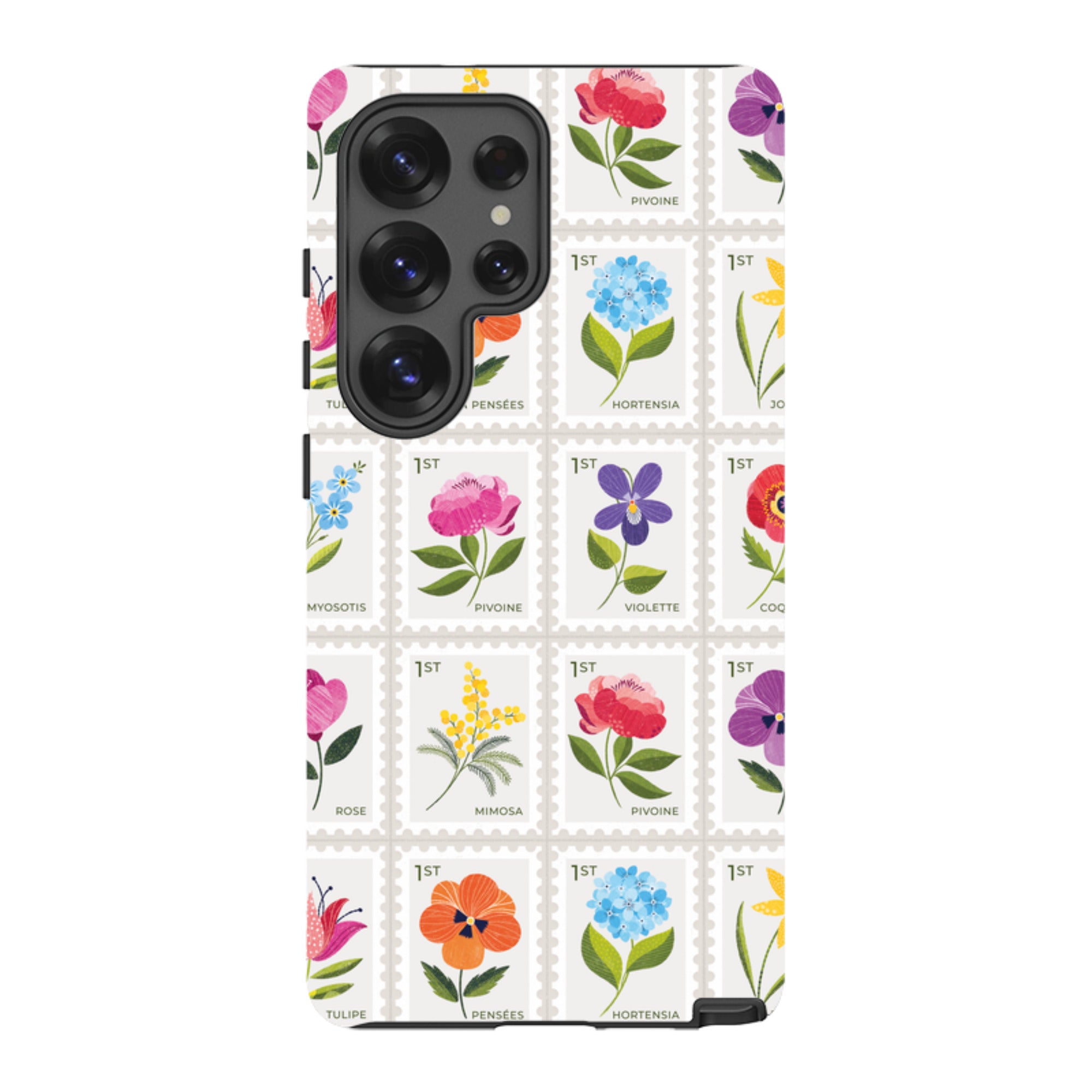 Samsung Tough Case - Floral Postage Stamps By Ali Brookes