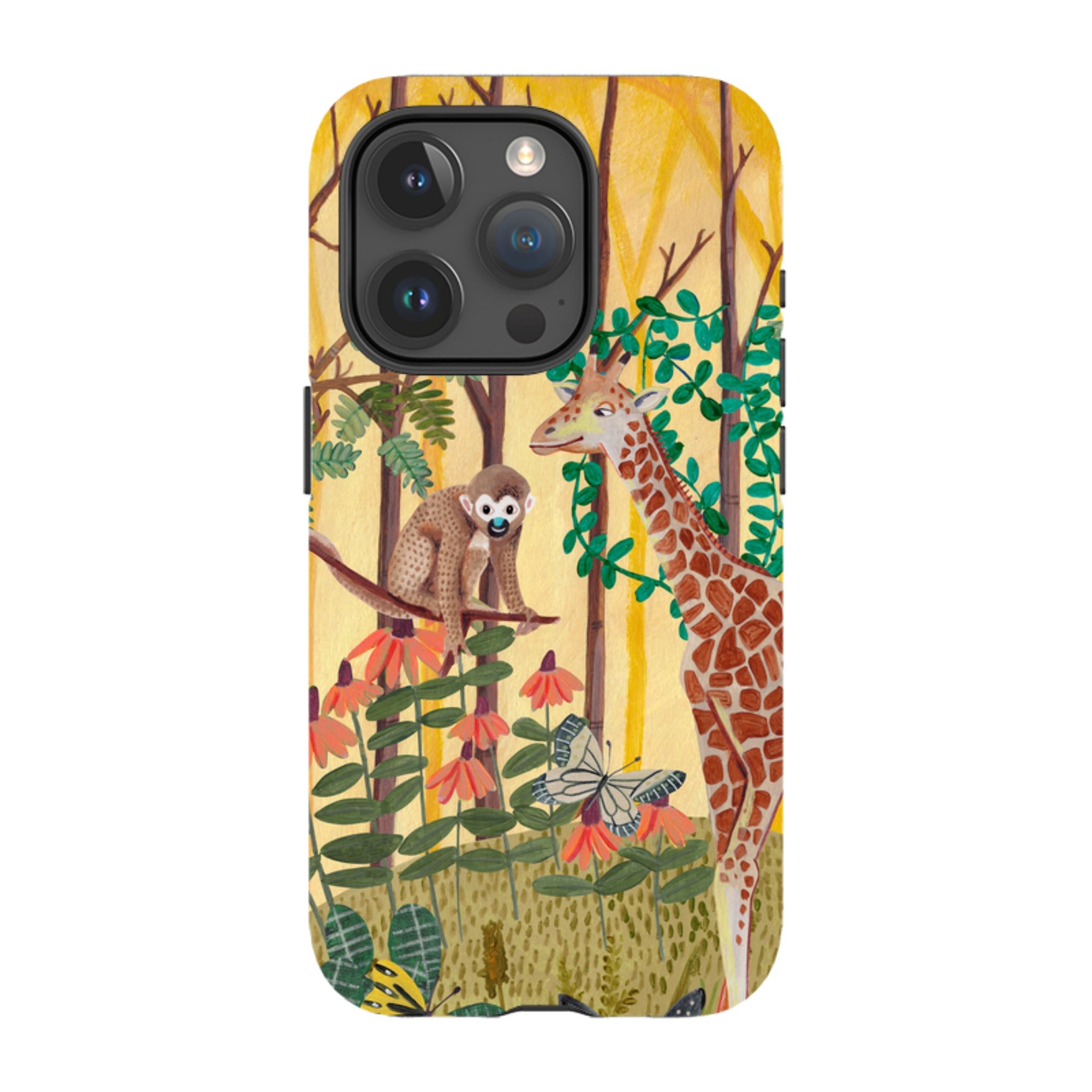 iPhone MagSafe Tough Case -  Giraffe By Caroline Bonne Muller