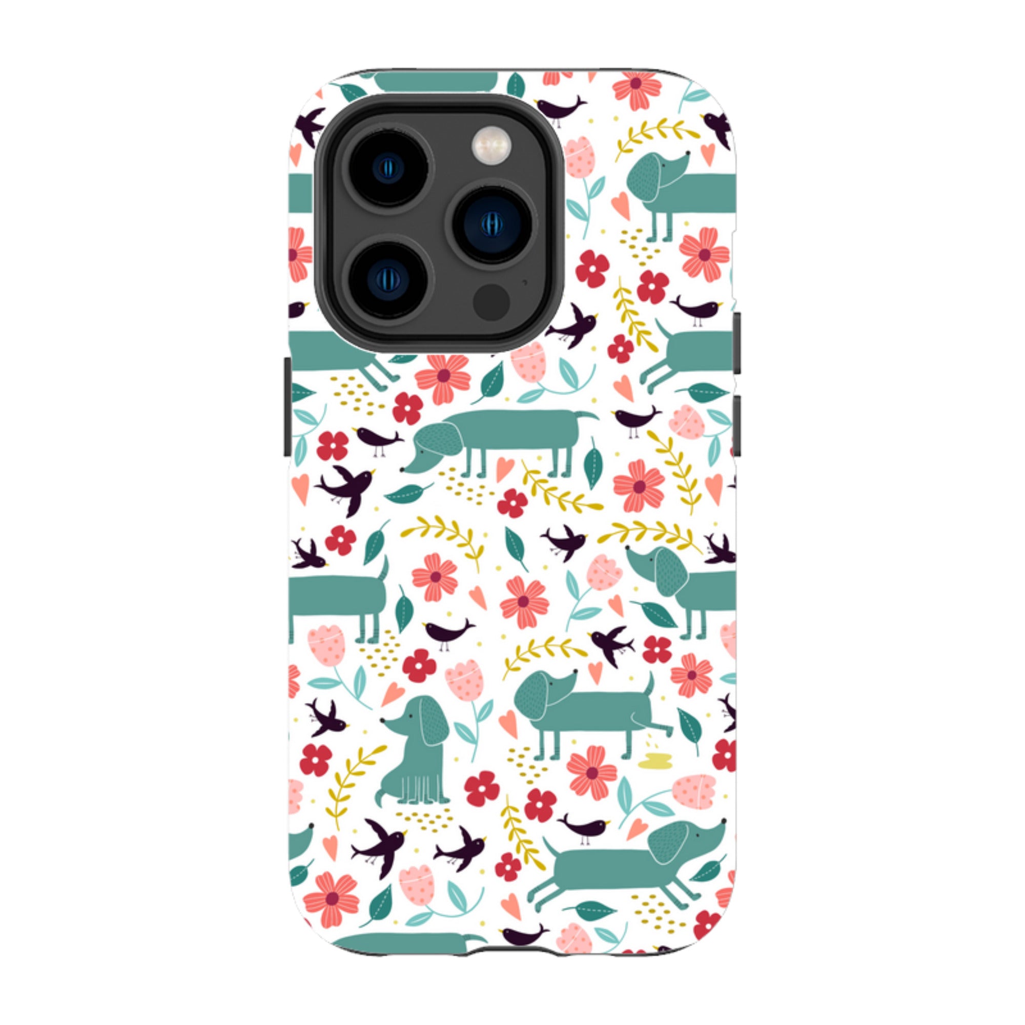 iPhone Tough Case - Cheeky Daschunds By Suzy Taylor