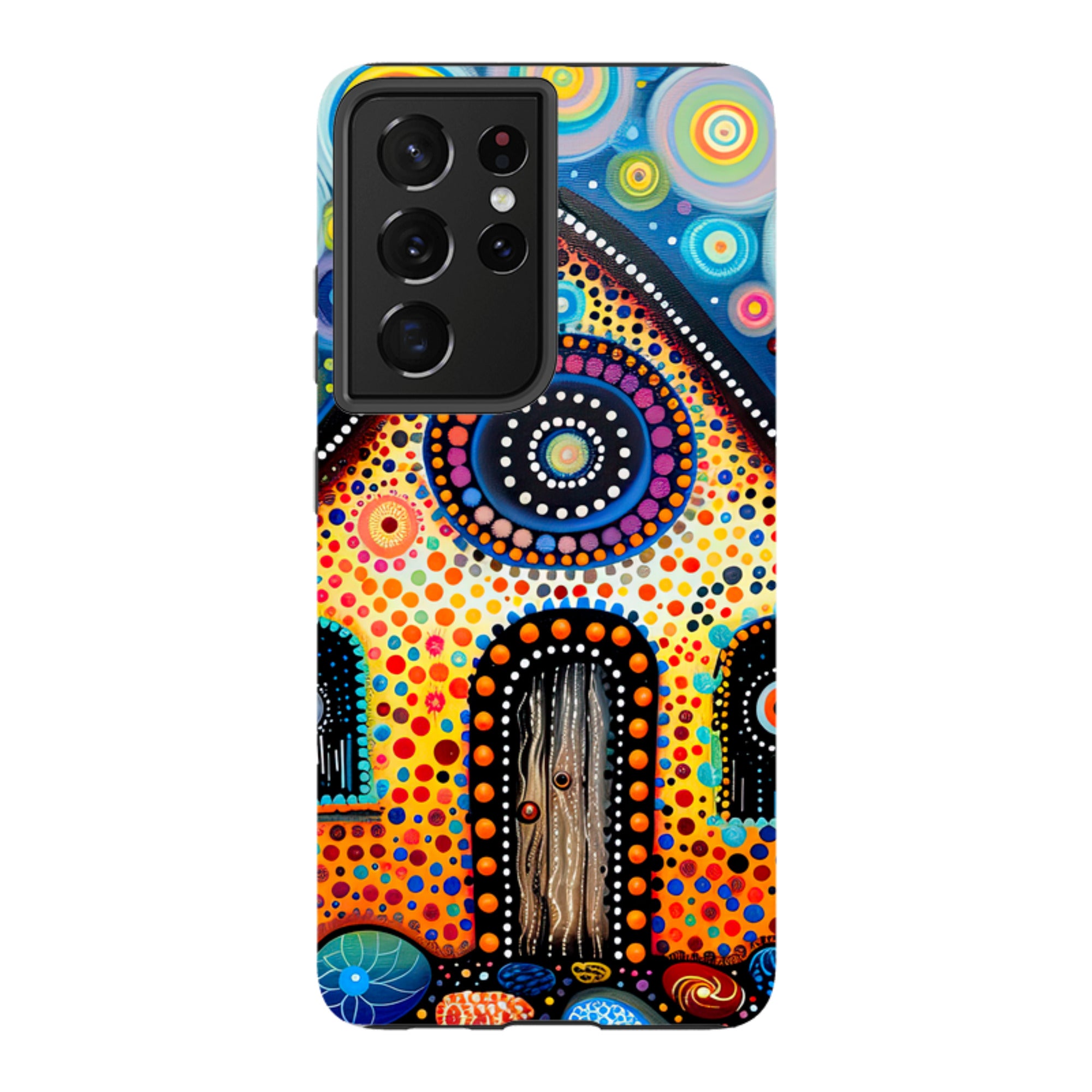 Samsung Tough Case - Folk Art House III