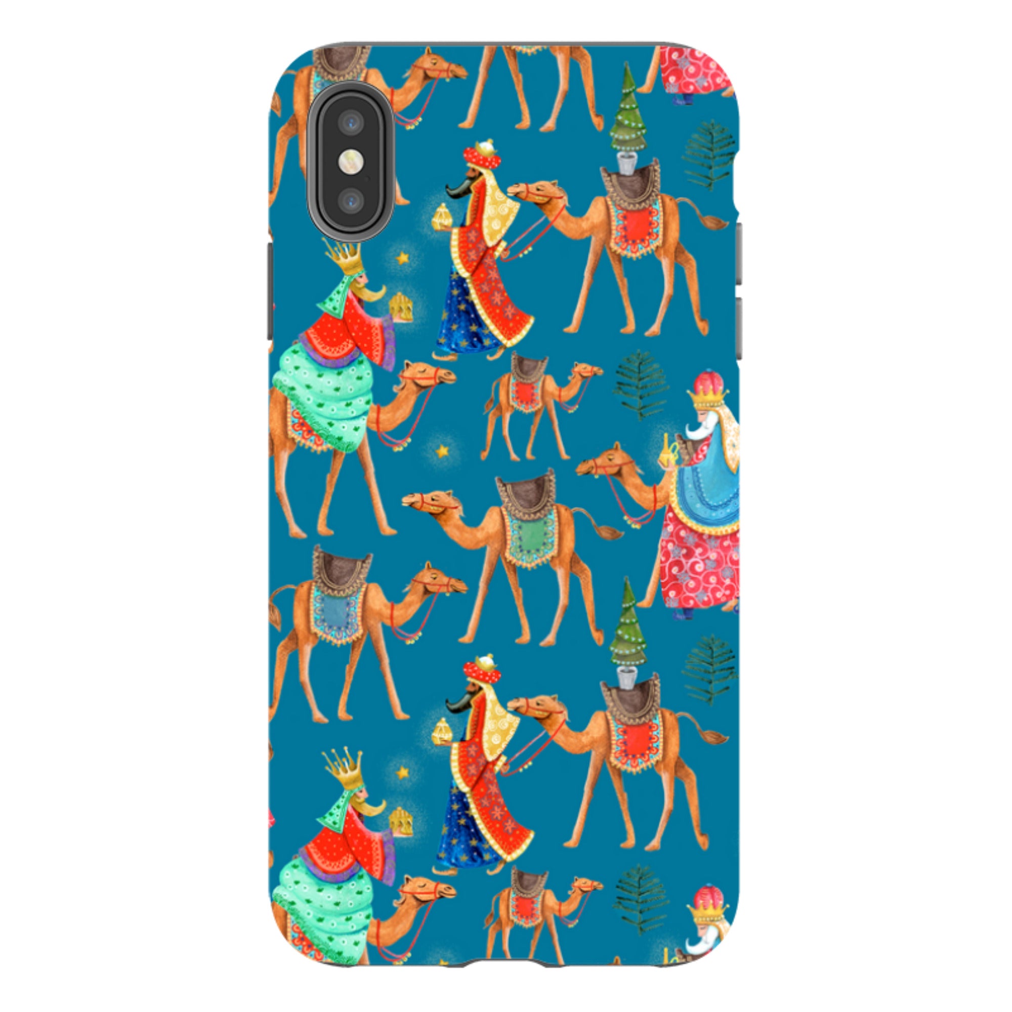 iPhone Tough Case - Three Kings By Caroline Bonne Muller