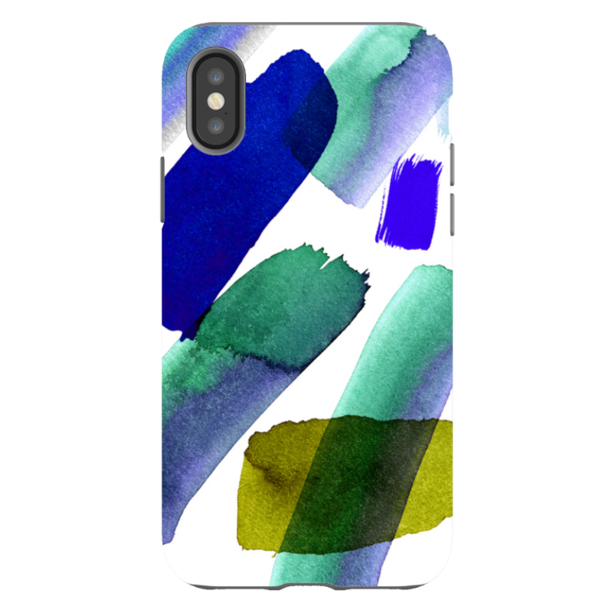 iPhone Tough Case - Cool Brushes By Kitty Joseph