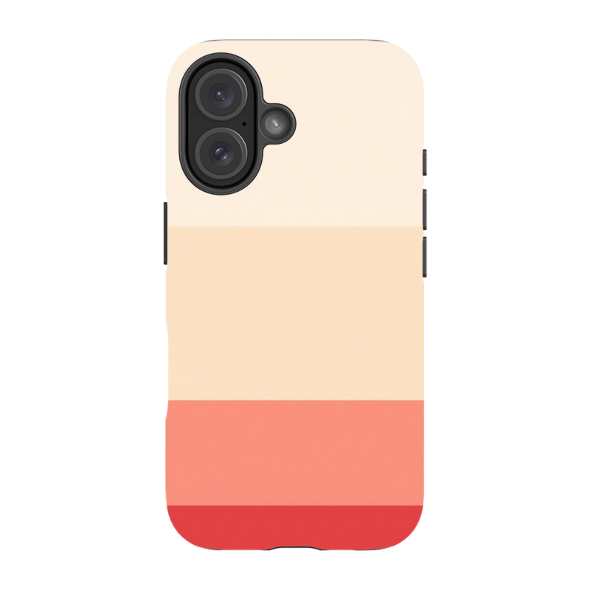 iPhone Tough Case - Crimson Red Gradient
