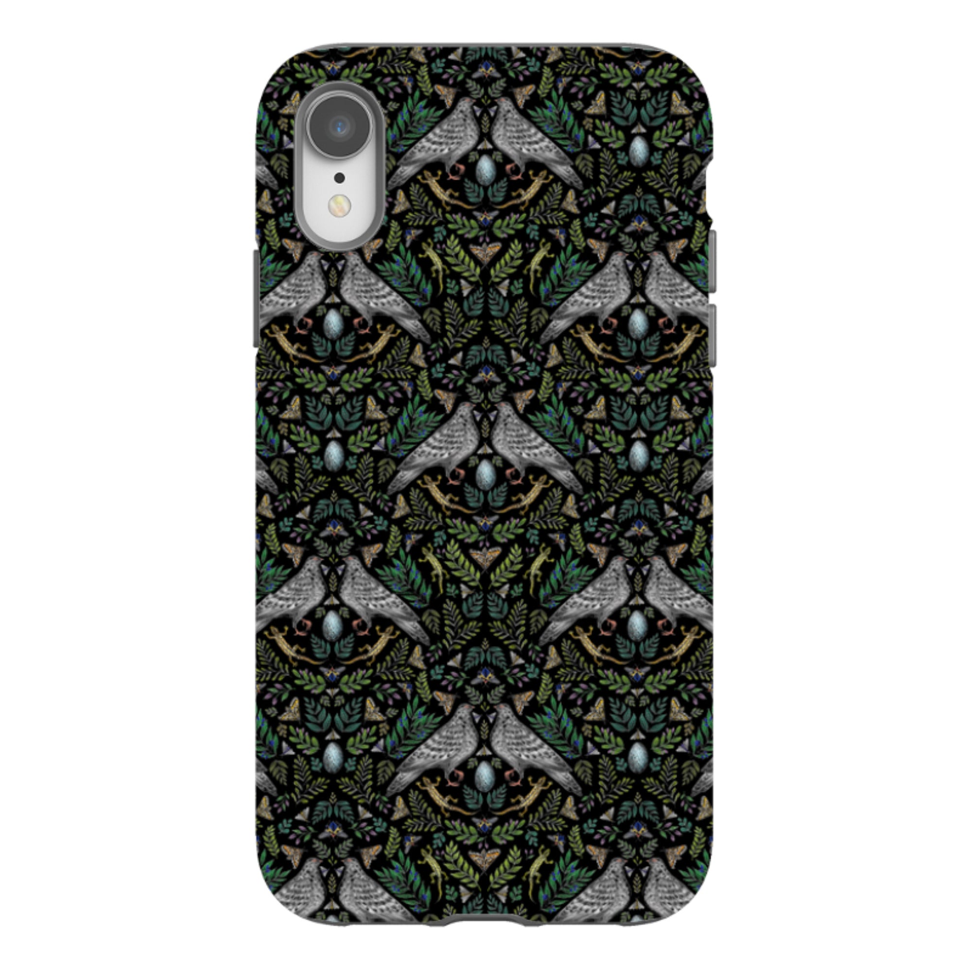 iPhone Tough Case - Dove Pattern By Catherine Rowe