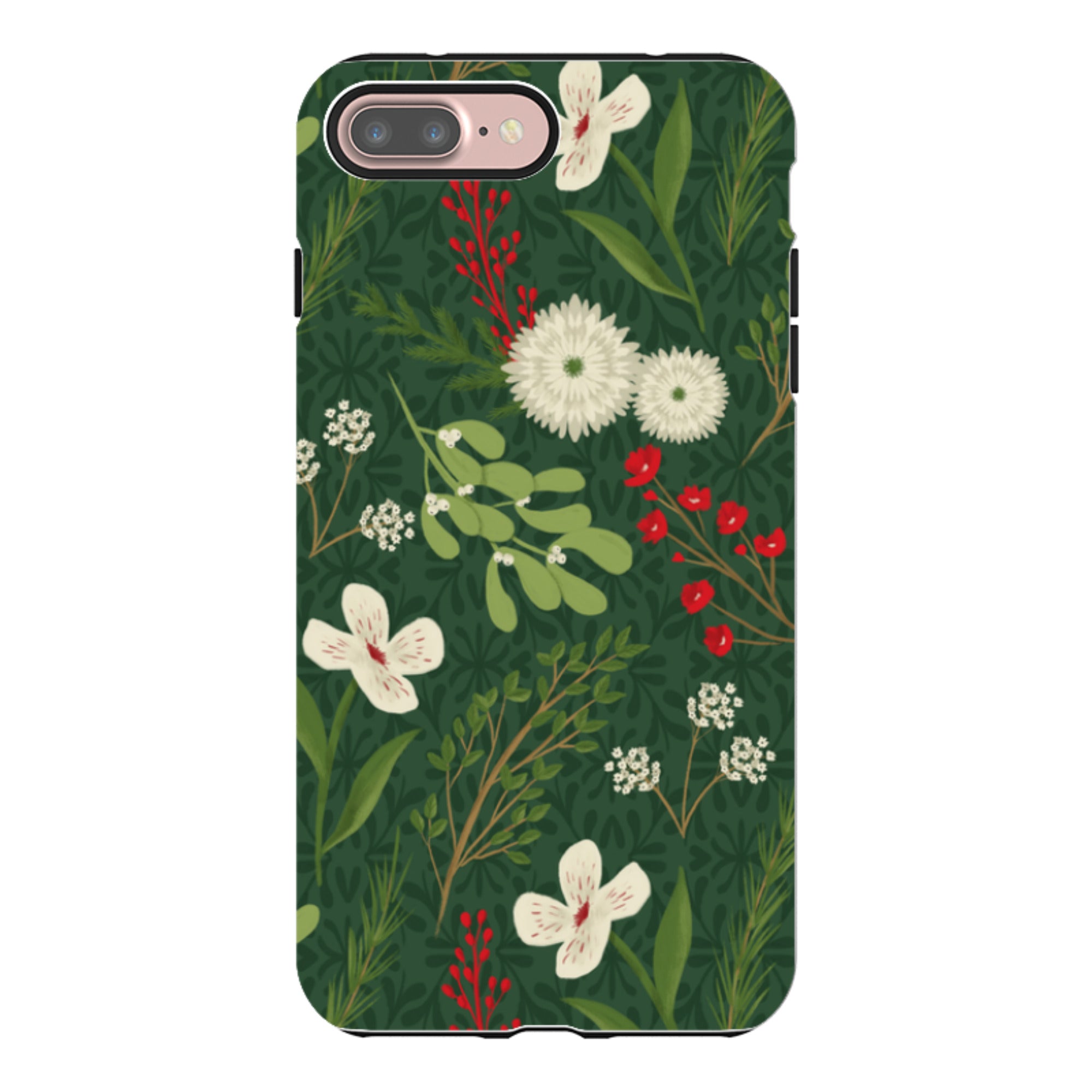 iPhone Tough Case - Holiday Foliage By Abby Jacobs