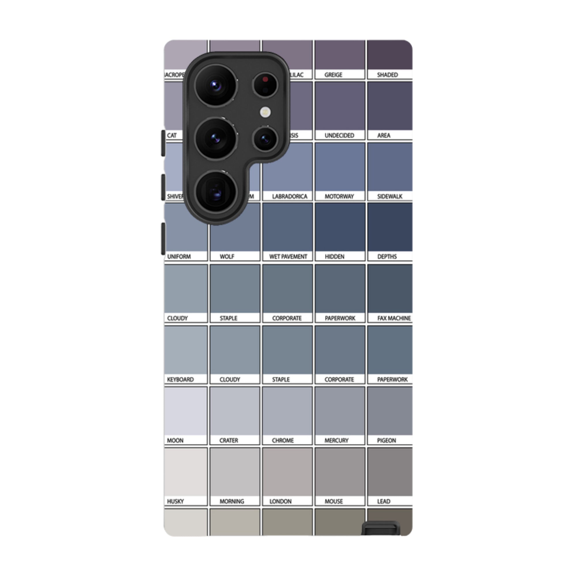 Samsung Tough Case - Grey Chromology By Kitty Joseph