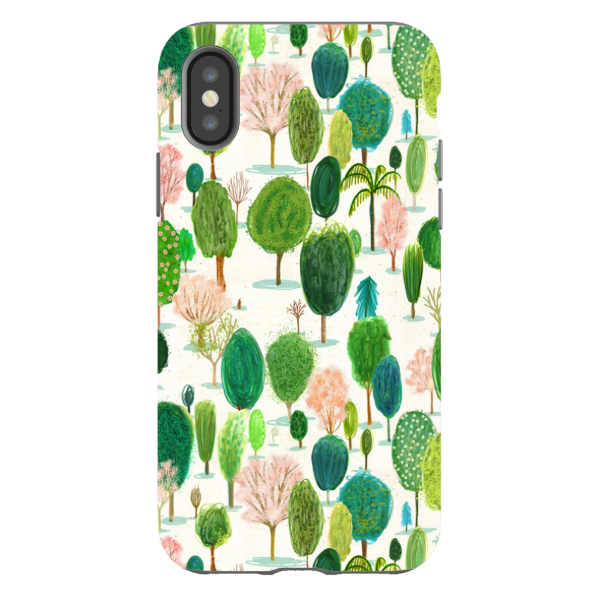 iPhone Tough Case - Spring In The Arboretum By Katherine Quinn