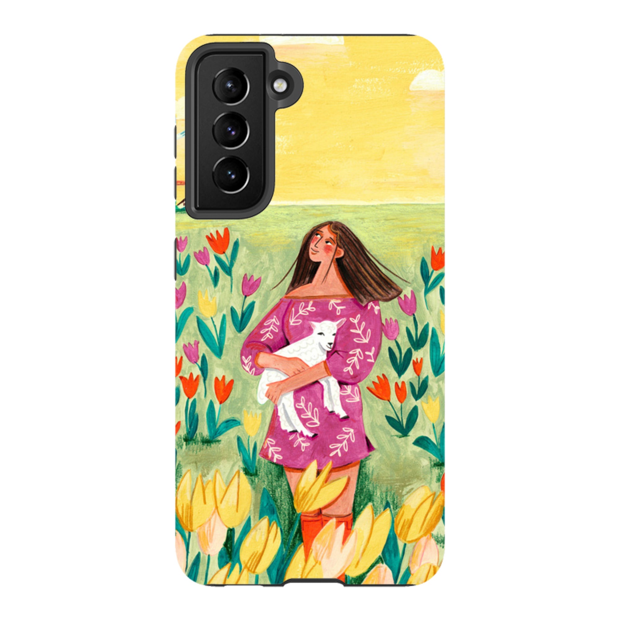 Samsung Tough Case - Coming Home By Caroline Bonne Muller