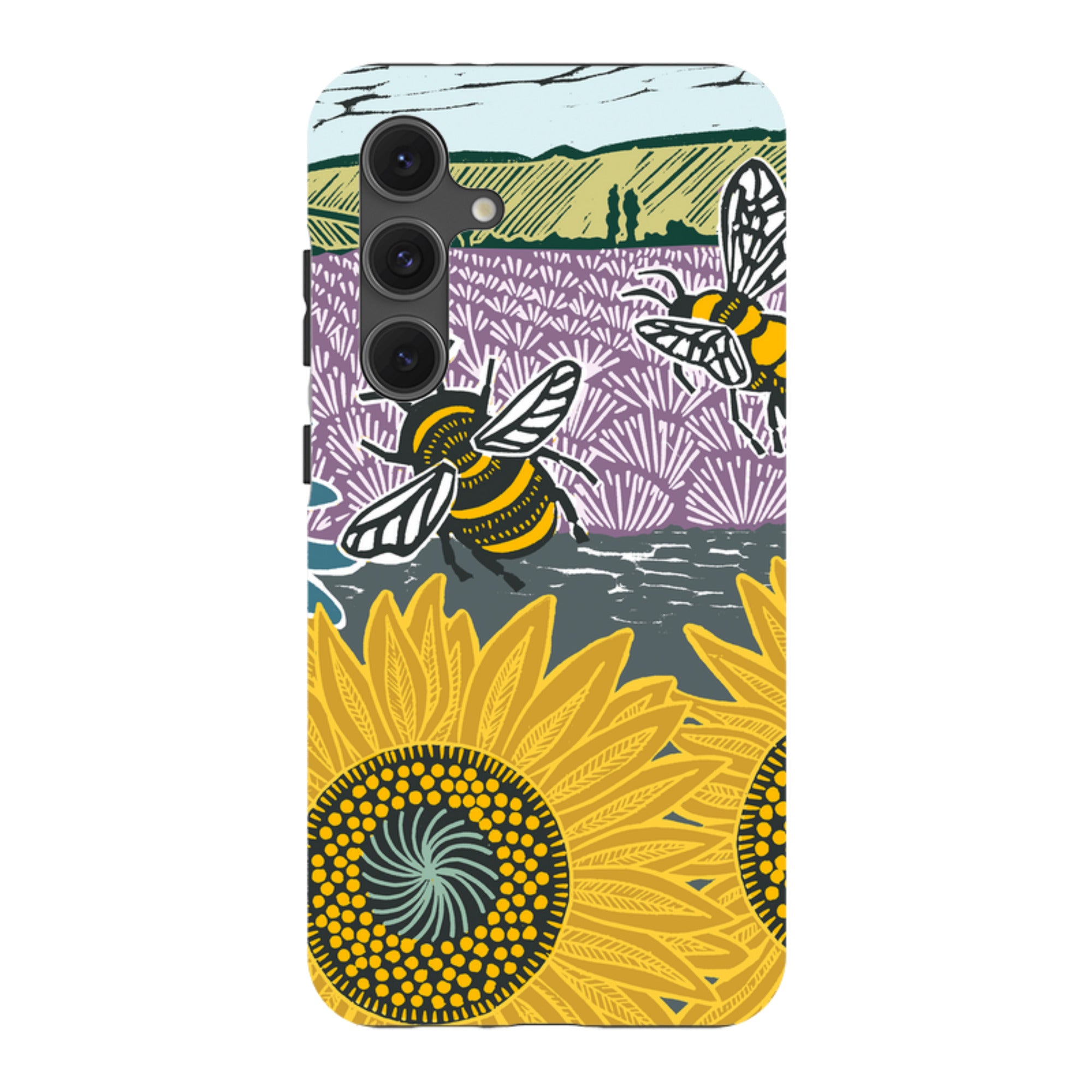 Samsung Tough Case - Bees And Sunflower By Kate Heiss