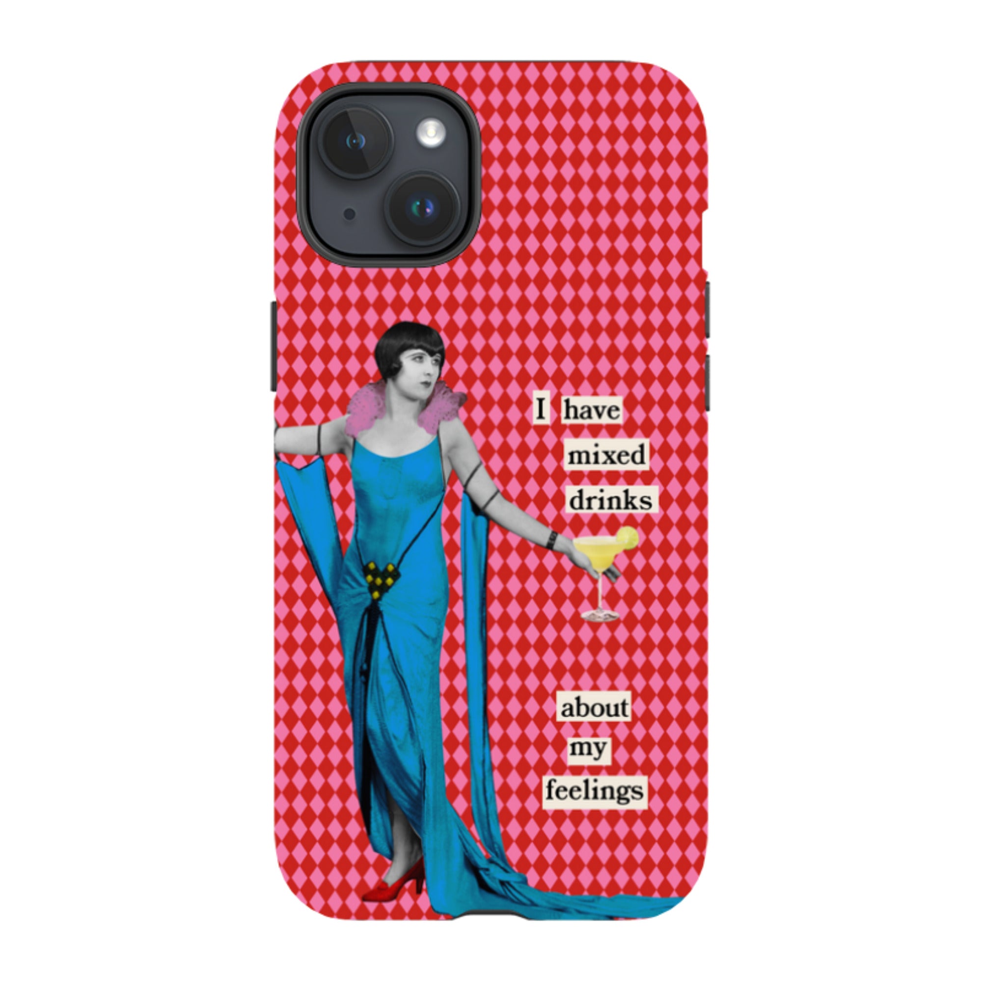 iPhone Tough Case - Mixed Drinks By Clare Jordan
