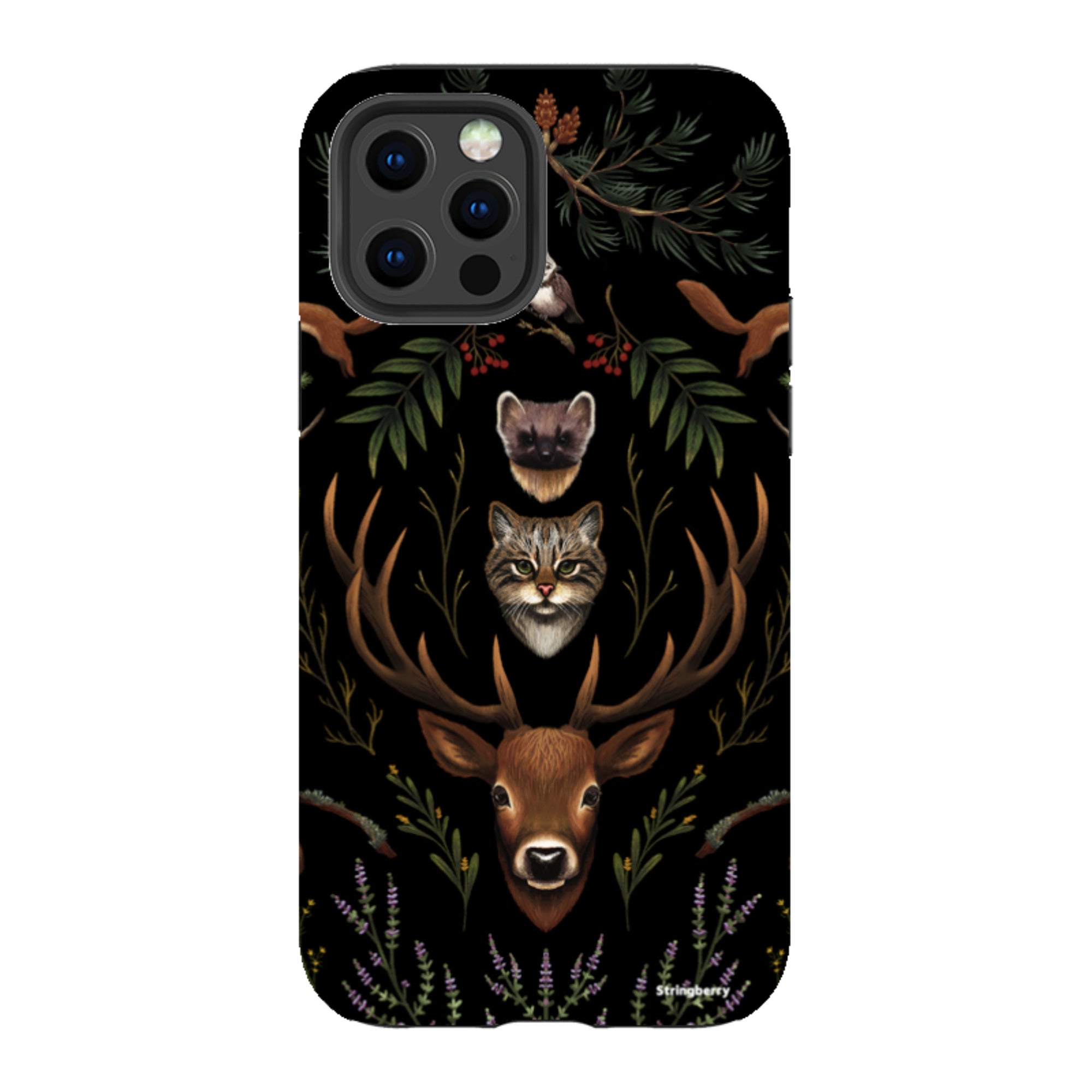 iPhone Tough Case - Highland Wildlife By Anna Stead