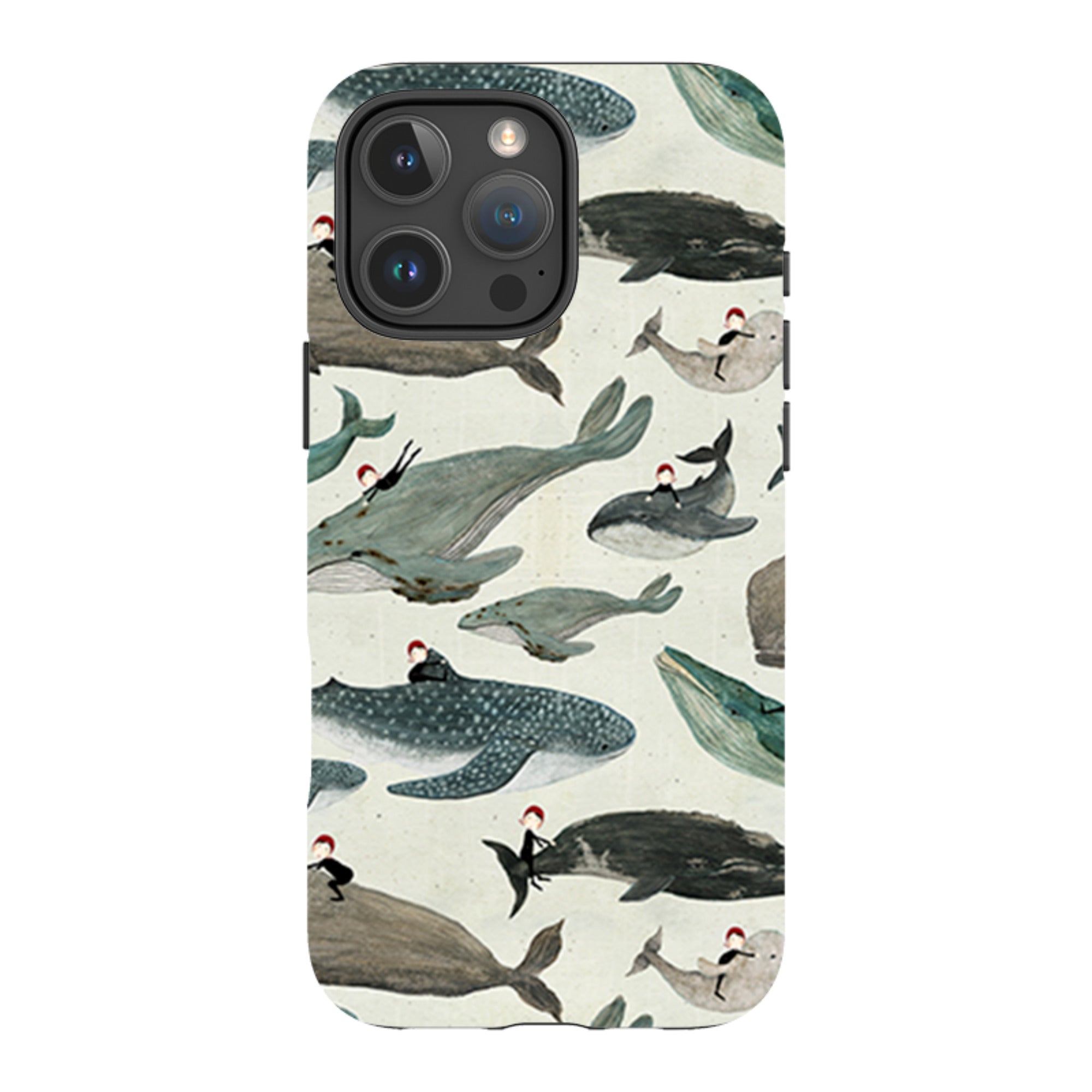 iPhone Tough Case - Whale Rider By Katherine Quinn