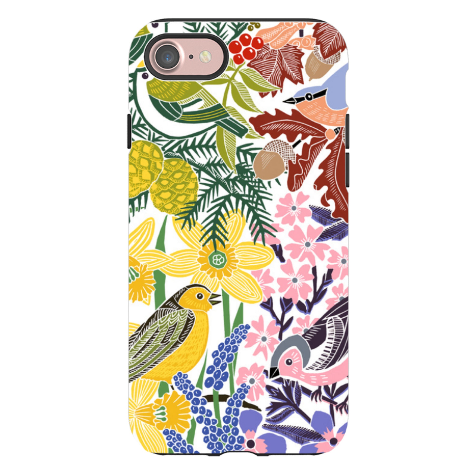 iPhone Tough Case - Embrace The Seasons By kate Heiss