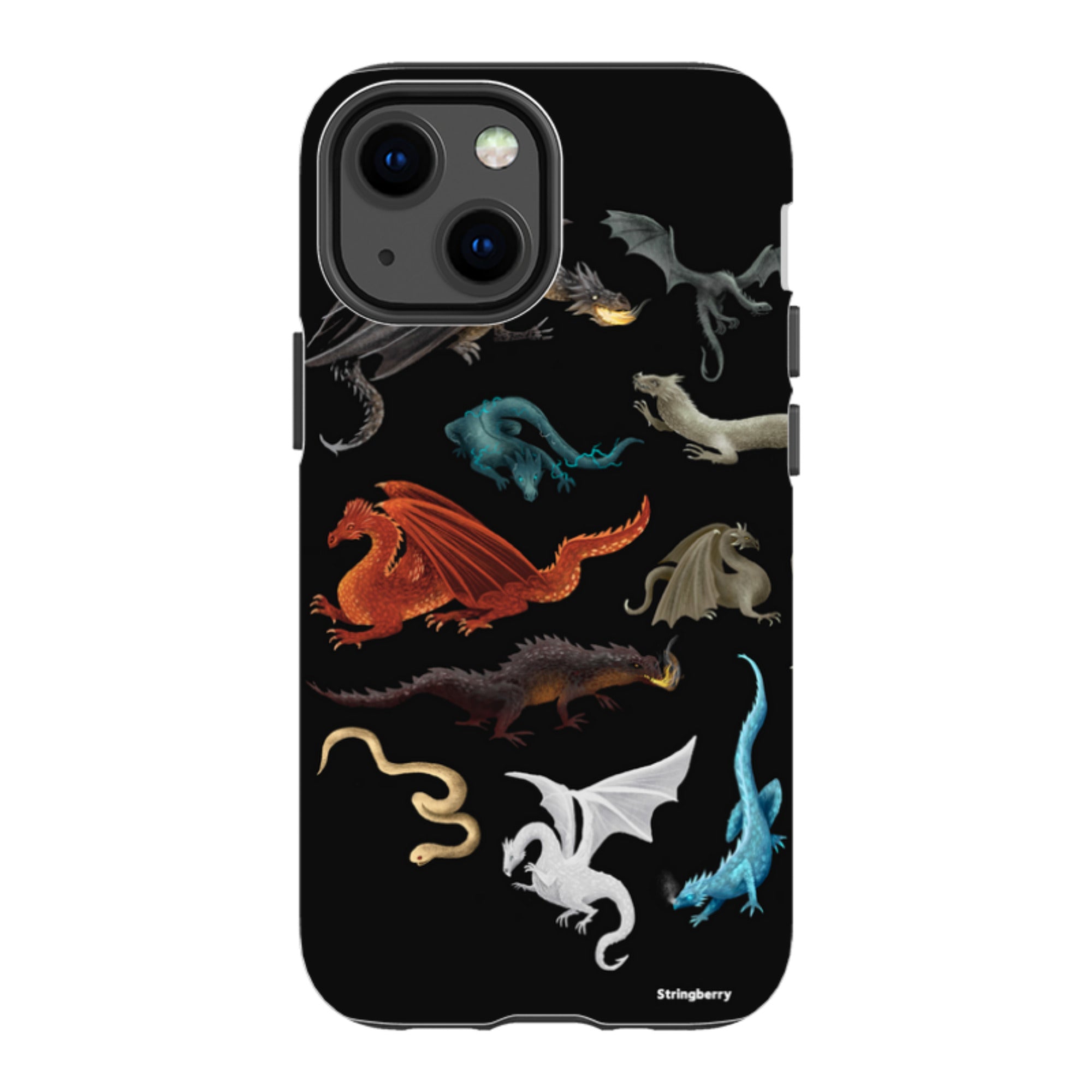 iPhone Tough Case - Dragons, Wyverns, Wyrms By Anna Stead