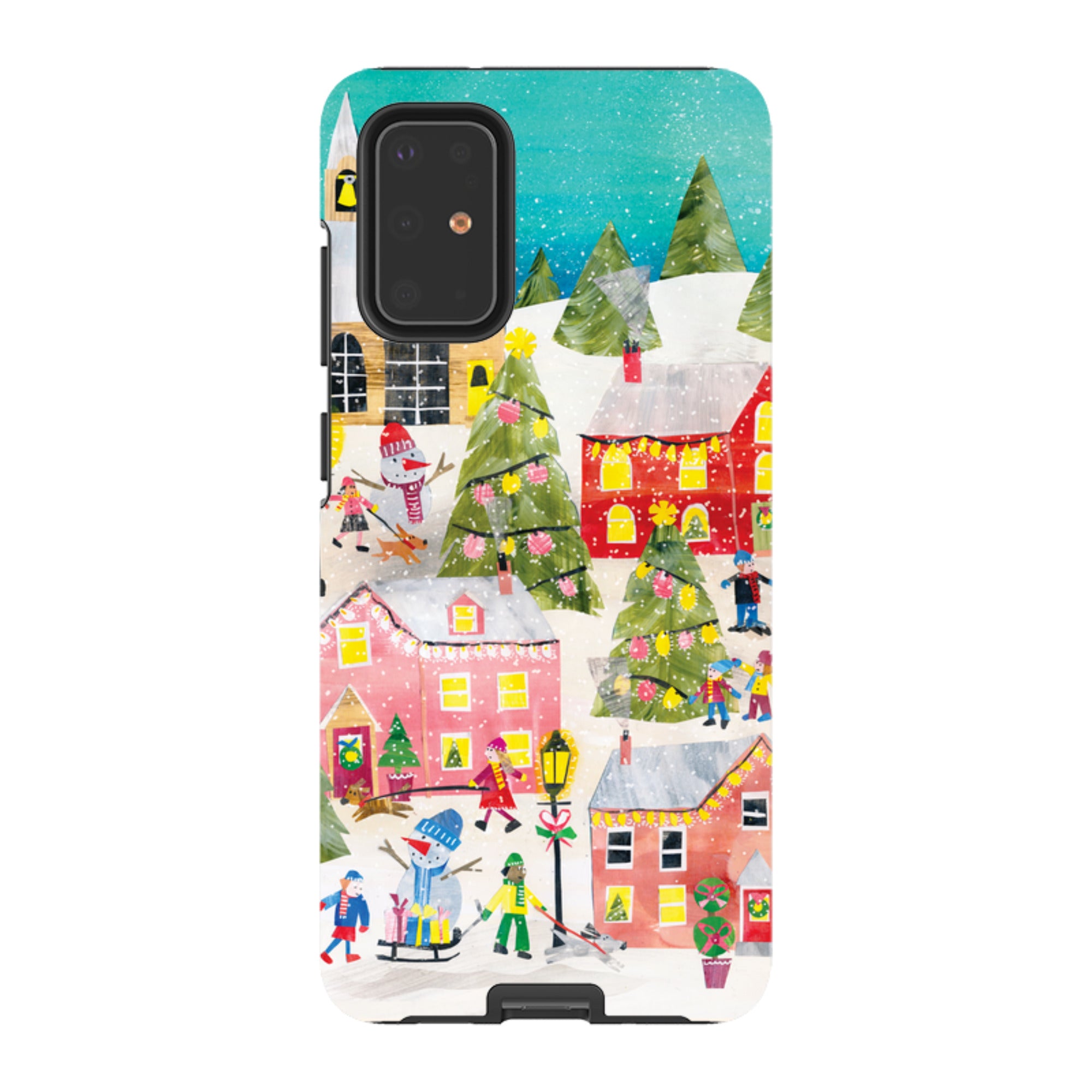 Samsung Tough Case - Winter Village By Tracey English
