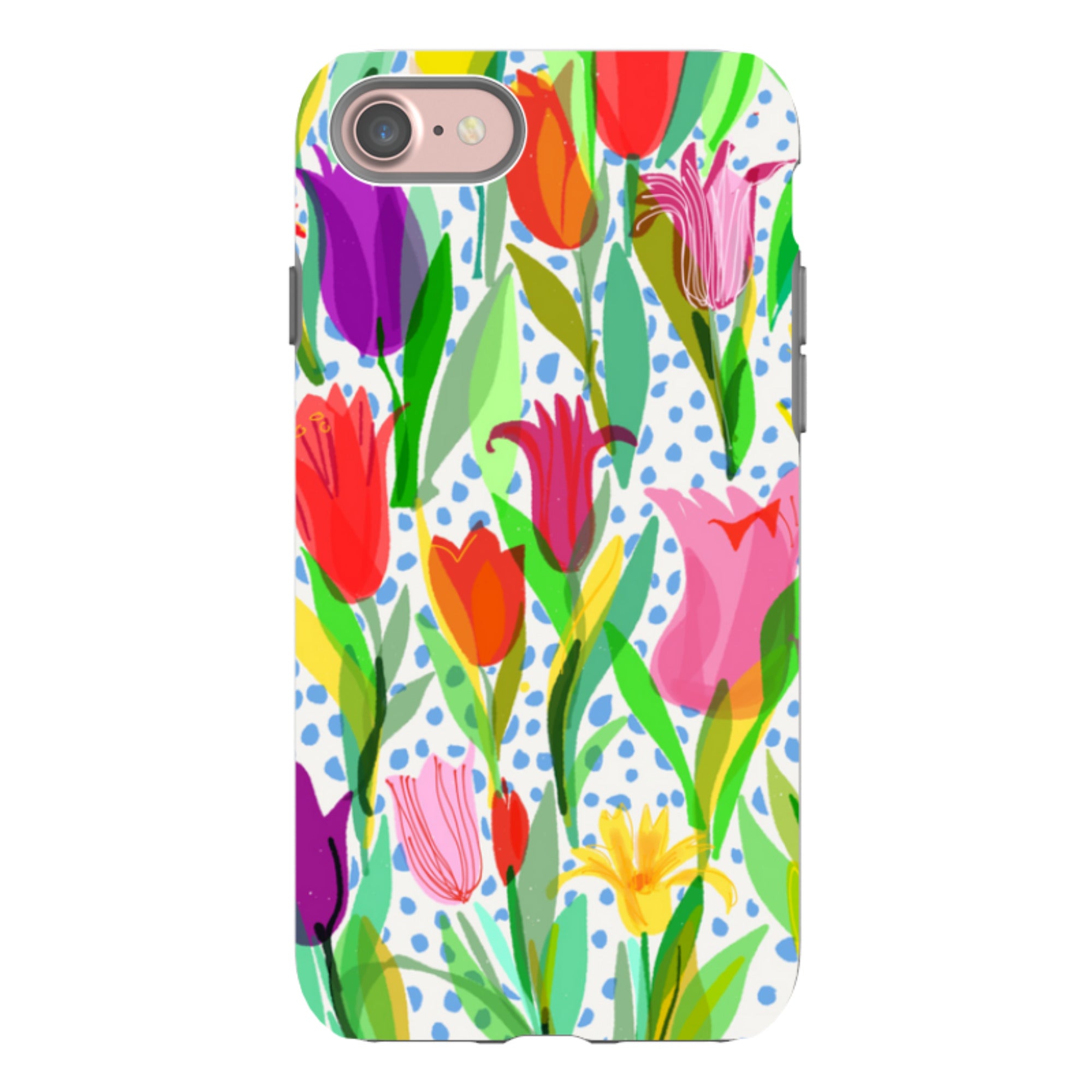 iPhone Tough Case - Tulips By Sarah Campbell